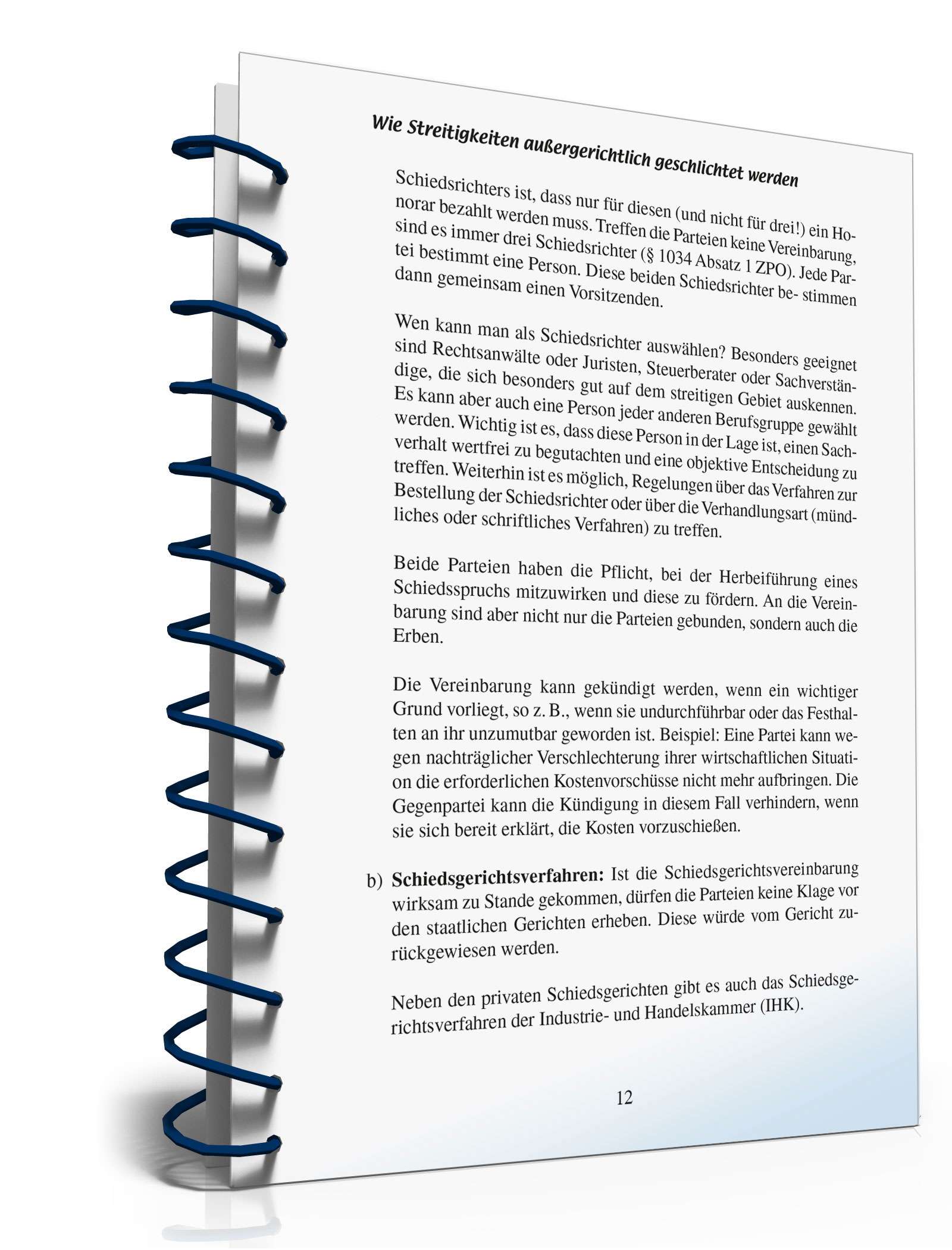 Wie Streitigkeiten außergerichtlich geschlichtet werden PDF. Seite: 11