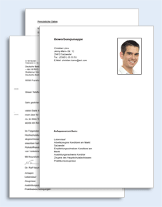 Bewerbungs-Paket Konditor Excel