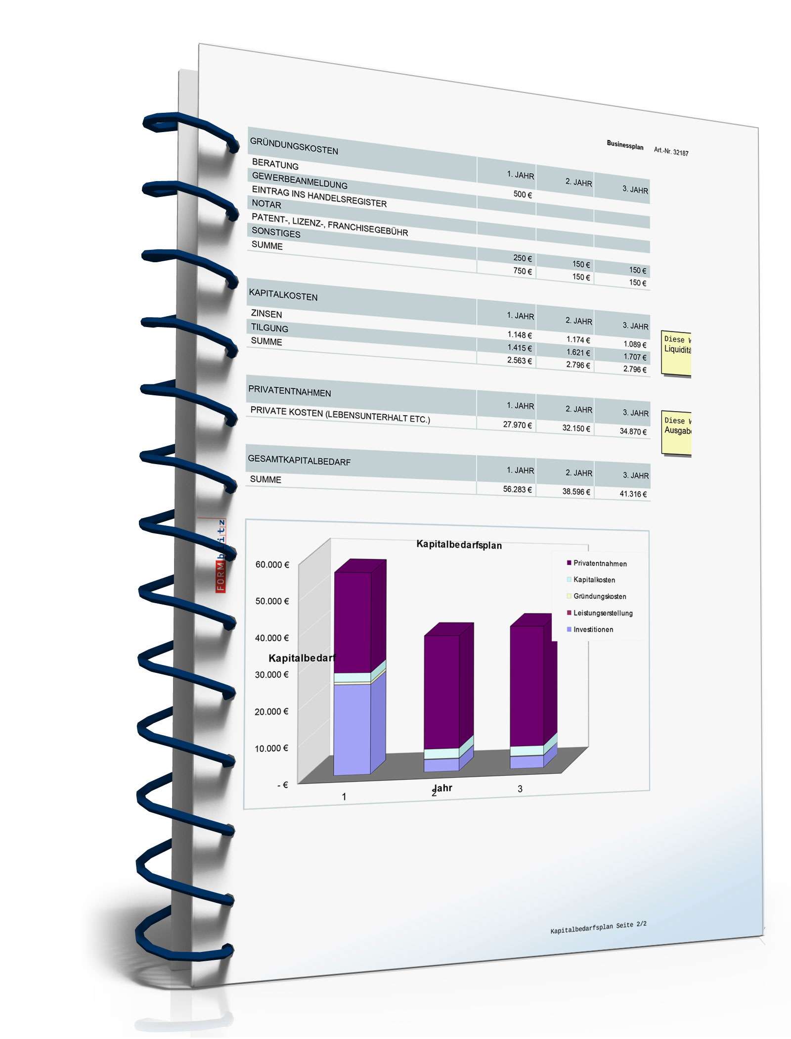 Businessplan Architekturbüro Excel. Seite: 33