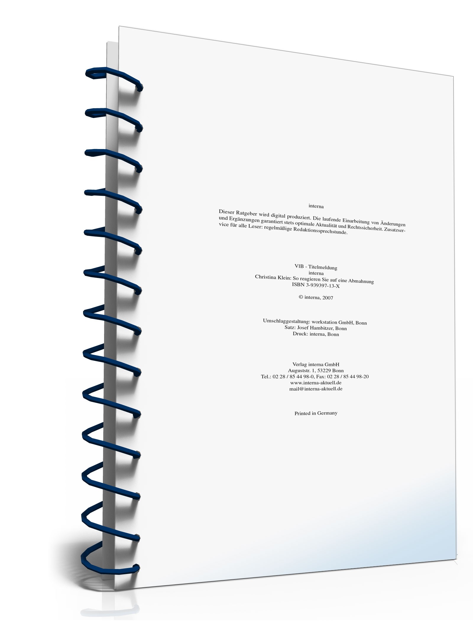 Ratgeber Reaktion Abmahnung PDF. Seite: 2