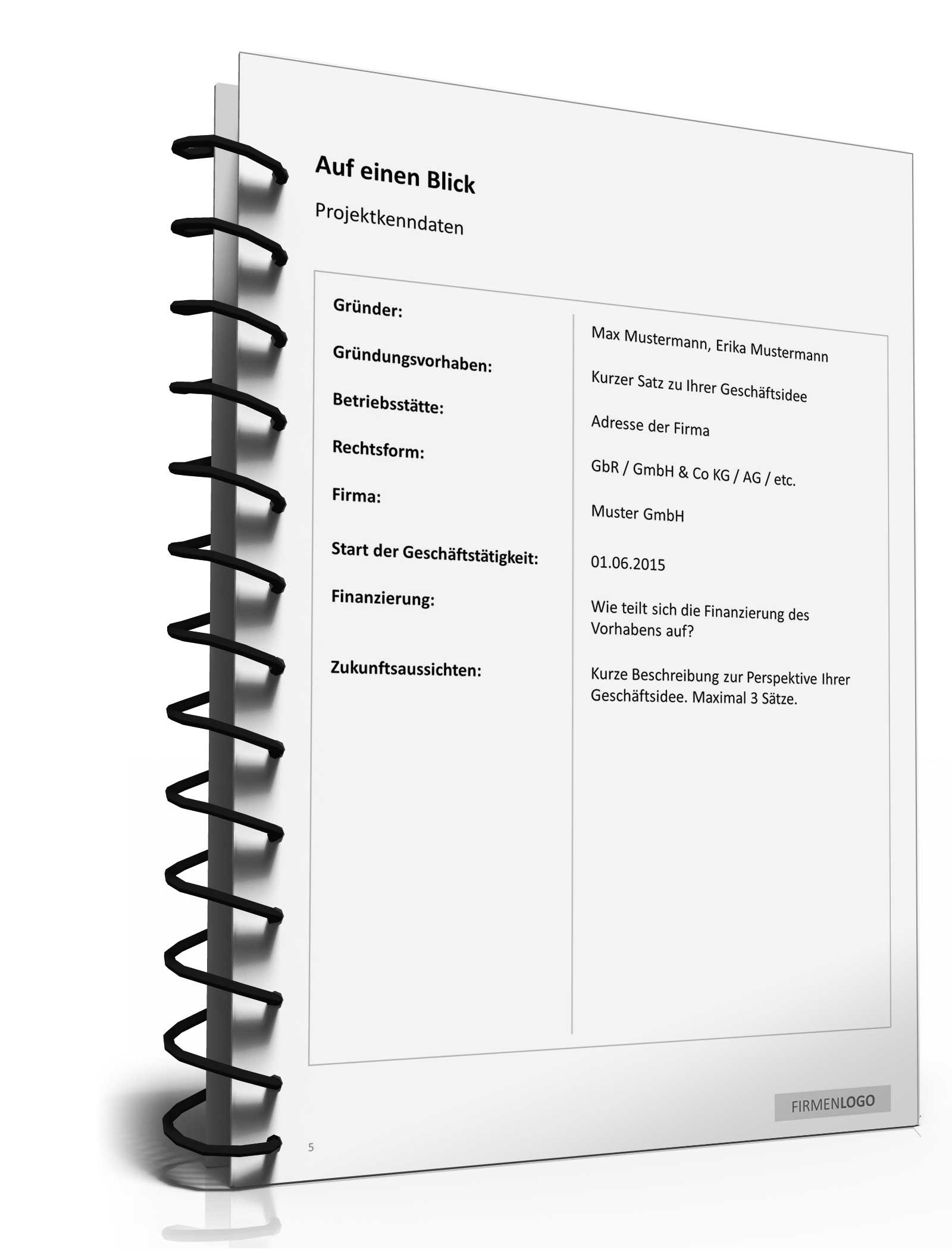 PowerPoint Präsentation Businessplan Powerpoint. Seite: 5