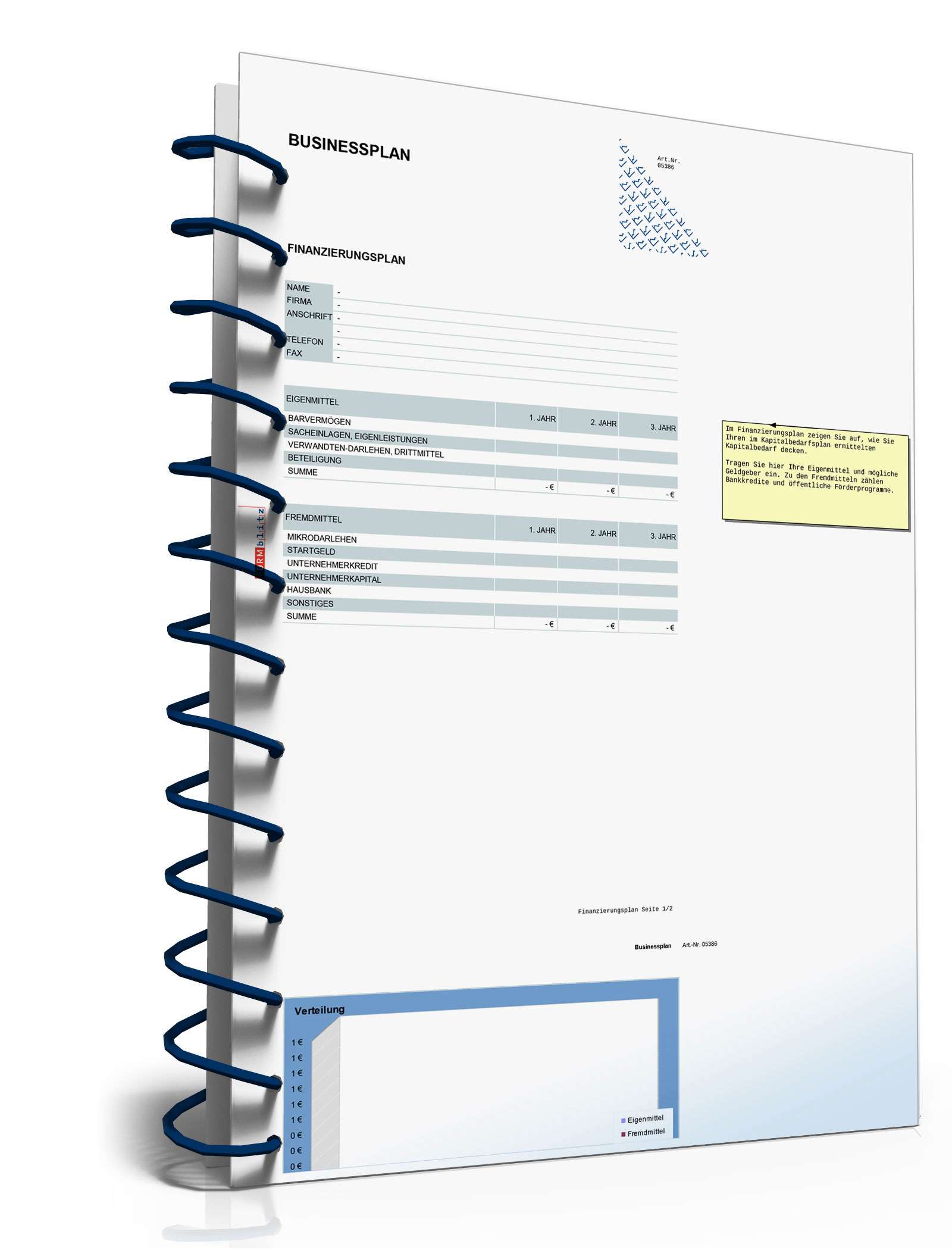 Businessplan Existenzgründung Excel. Seite: 20