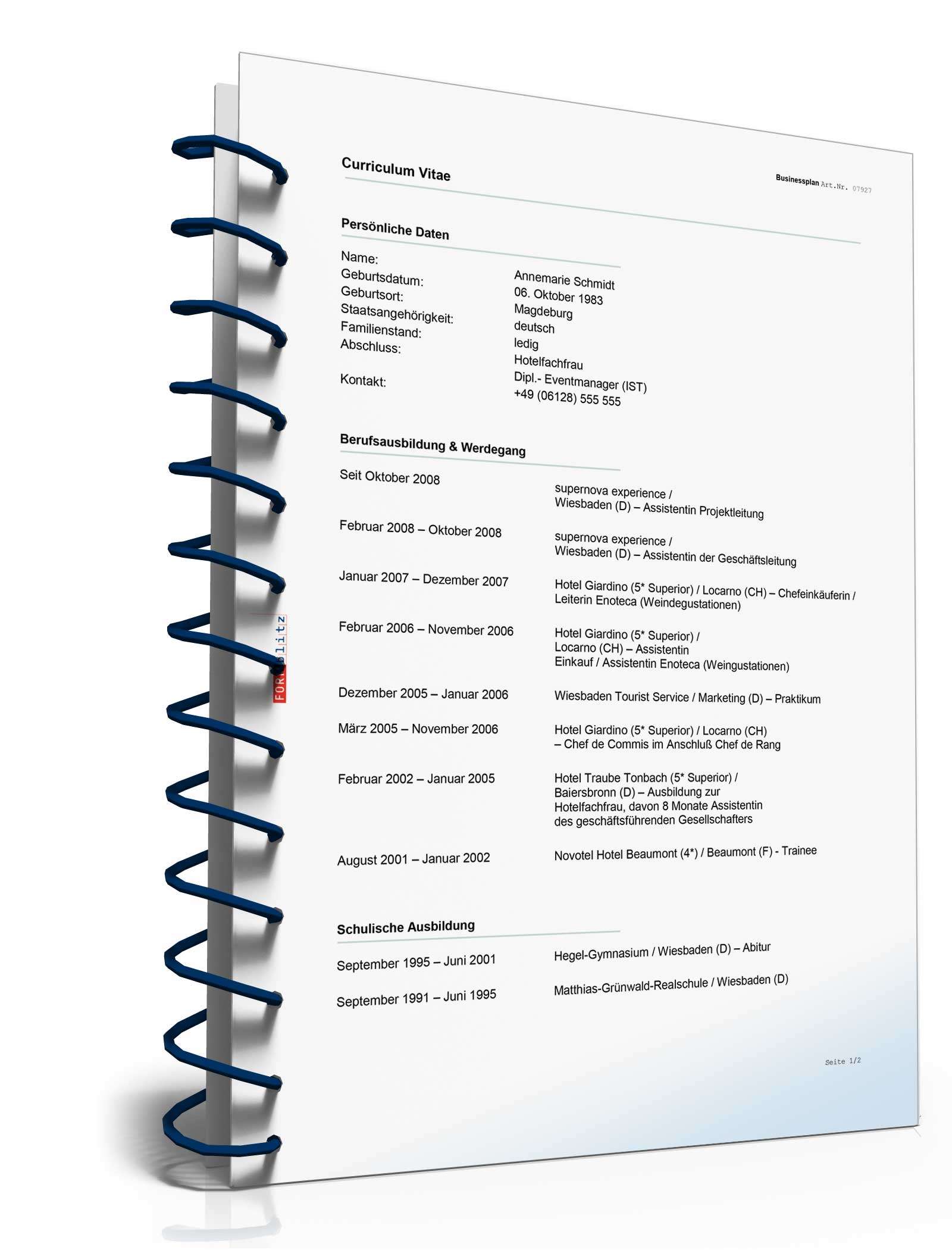 Businessplan Eventagentur Excel. Seite: 8