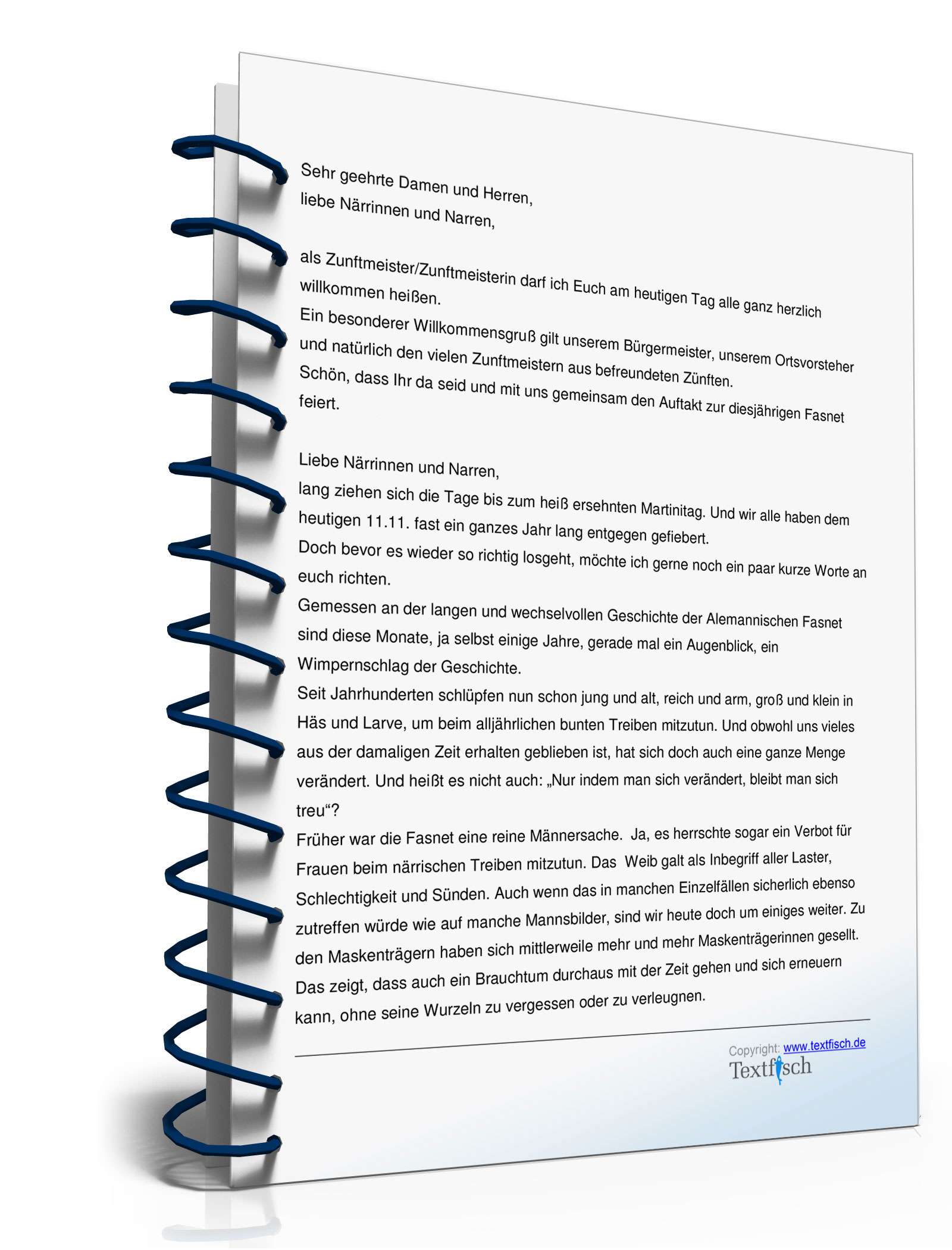 Karnevalsrede zur Eröffnung der Saison auf schwäbisch-alemannisch PDF. Seite: 2