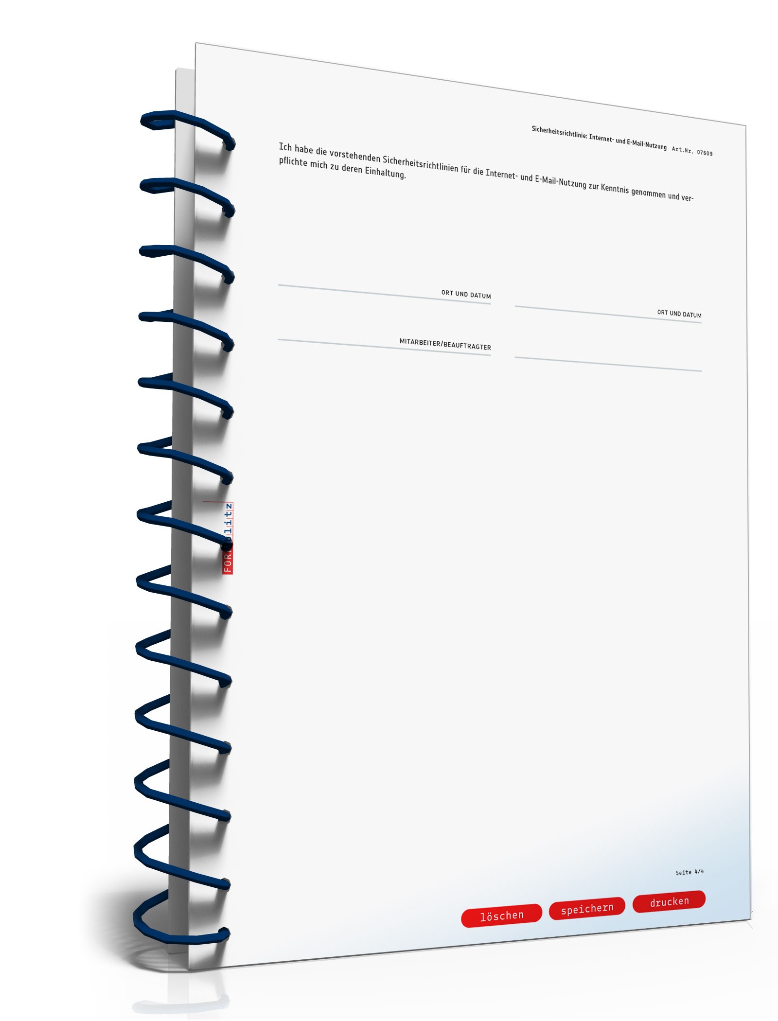 Sicherheitsrichtlinie Internet- und E-Mail-Nutzung PDF. Seite: 5