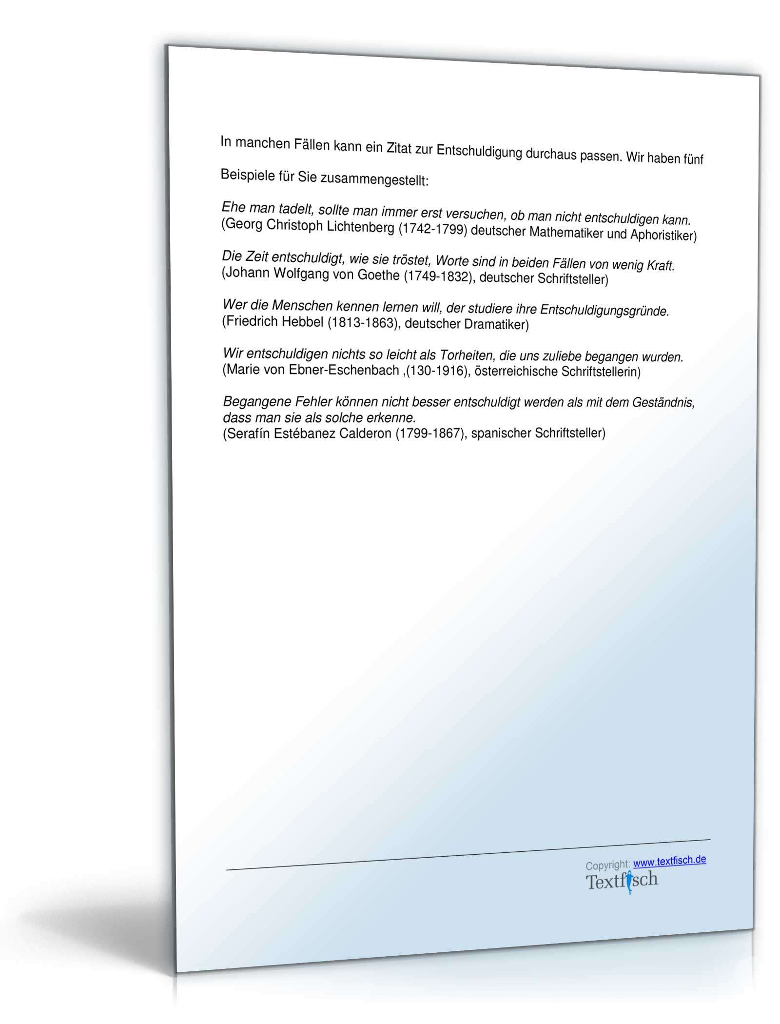 Entschuldigung Verhalten Kind PDF. Seite: 4