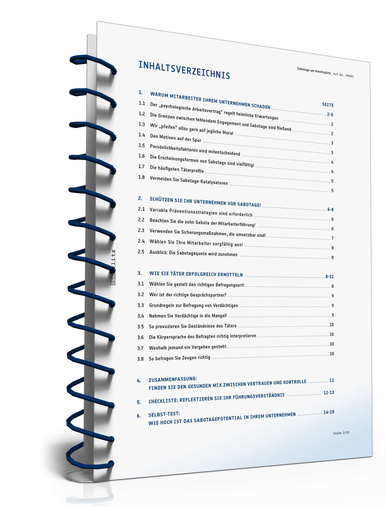 Ratgeber Sabotage Arbeitsplatz PDF. Seite: 2