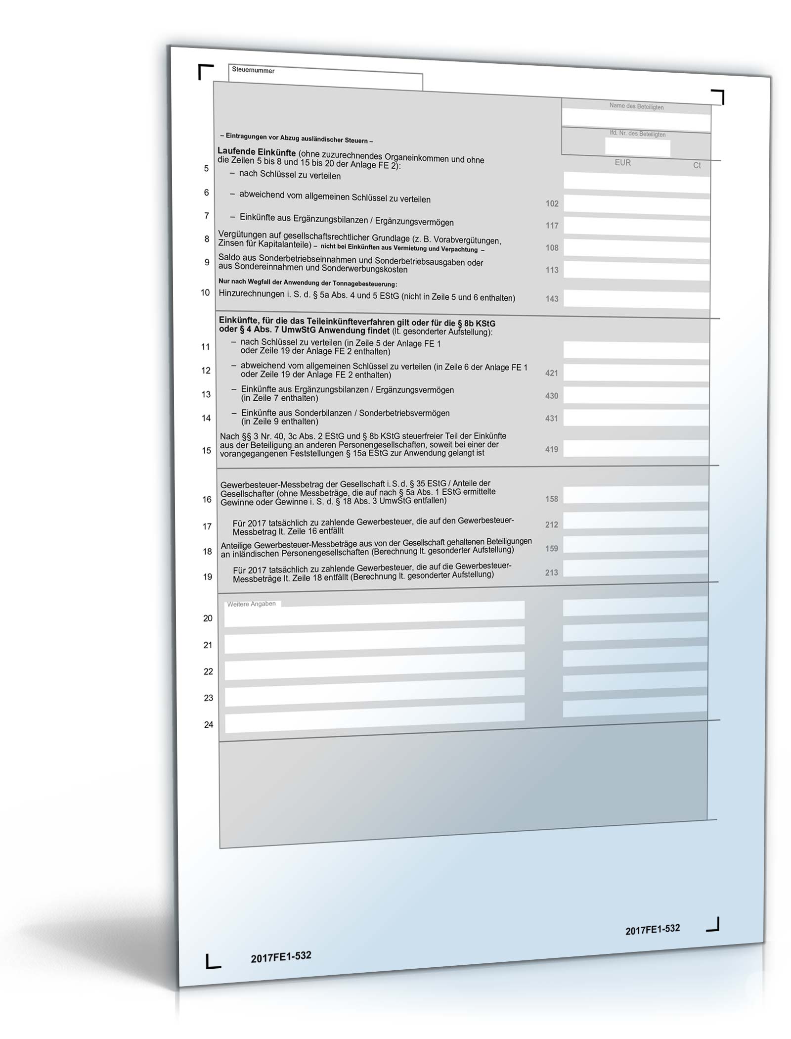 Anlage FE 1 2017 PDF. Seite: 2