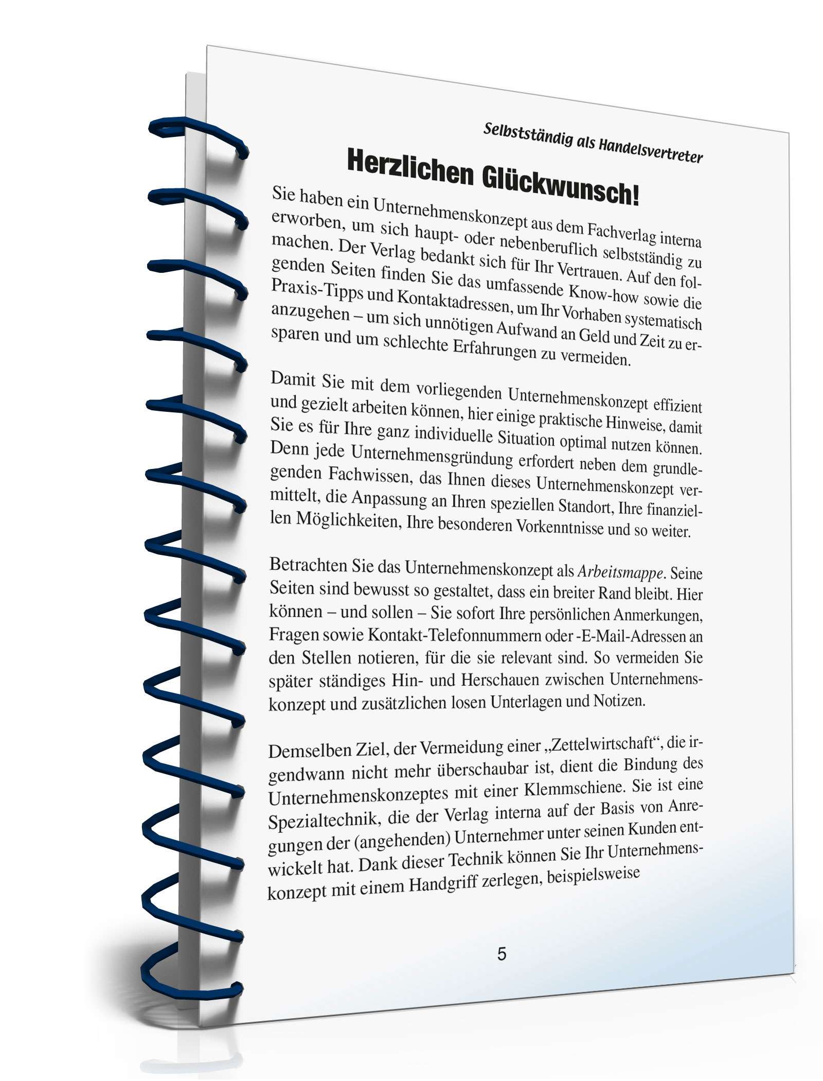 Selbstständig als Handelsvertreter PDF. Seite: 5