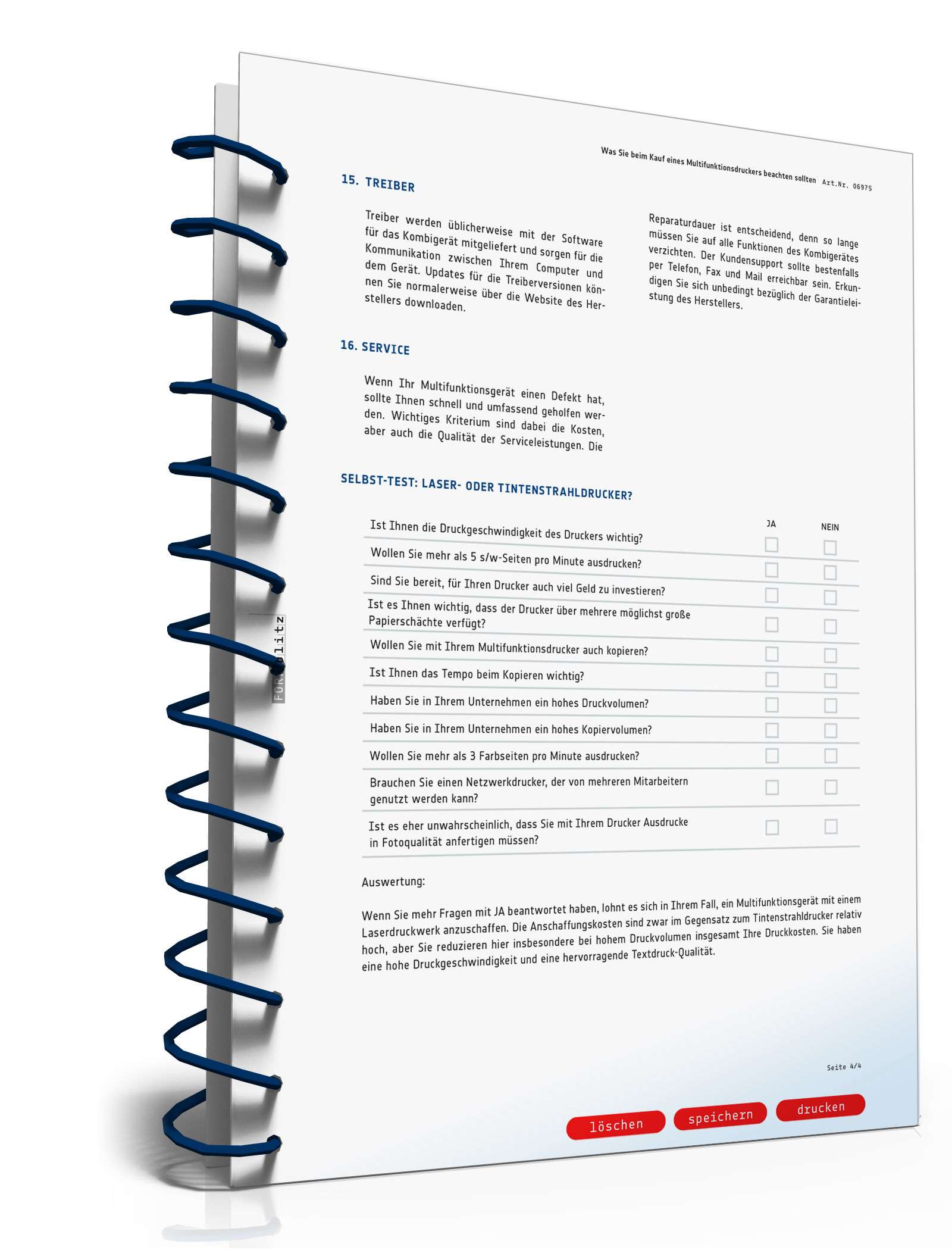 Ratgeber Kauf Multifunktionsdrucker PDF. Seite: 5