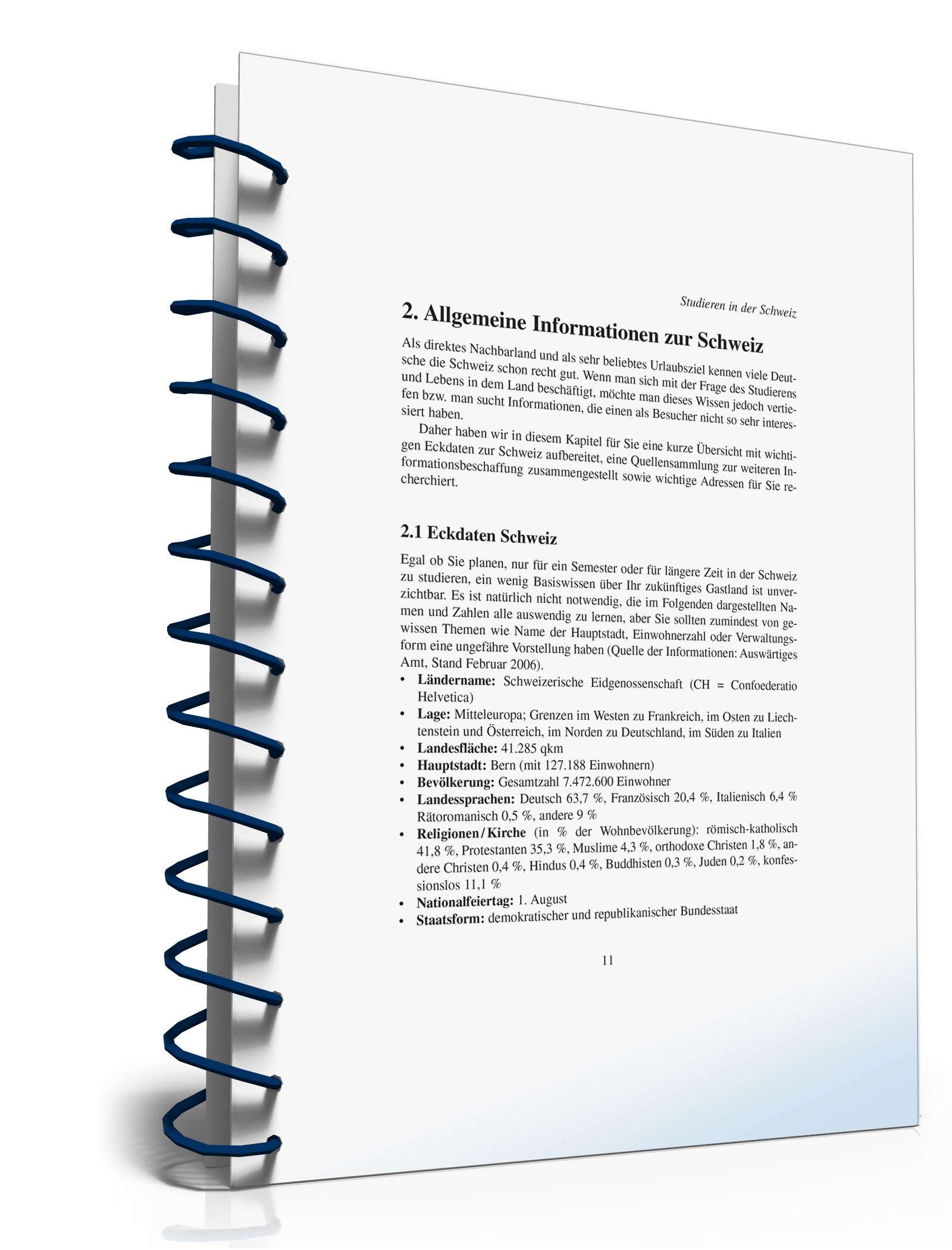 Studieren in der Schweiz PDF. Seite: 9