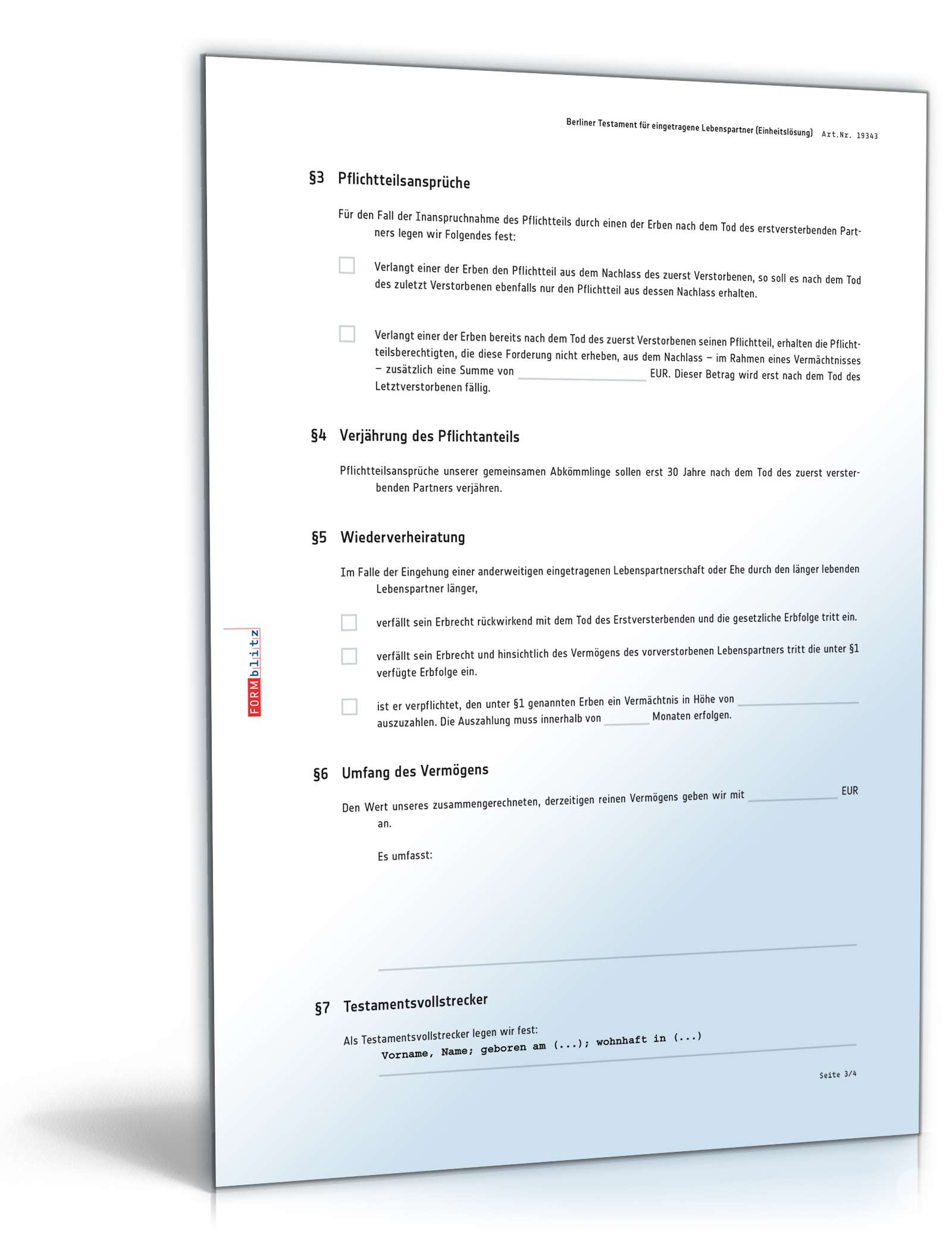 Berl. Testament eingetragene Lebenspartner Einheitslösung PDF. Seite: 3