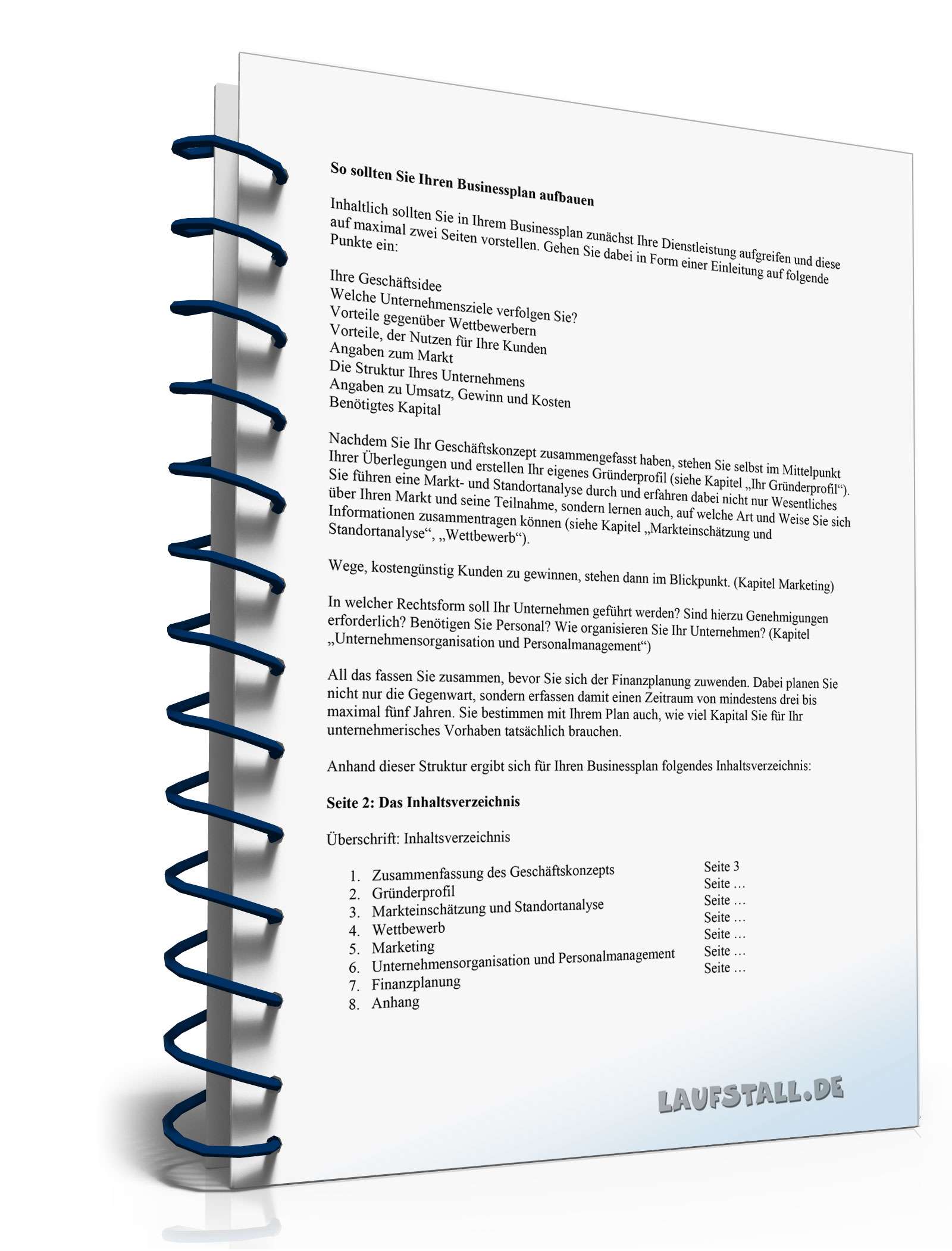 Ratgeber Businessplan Tageseltern PDF. Seite: 4