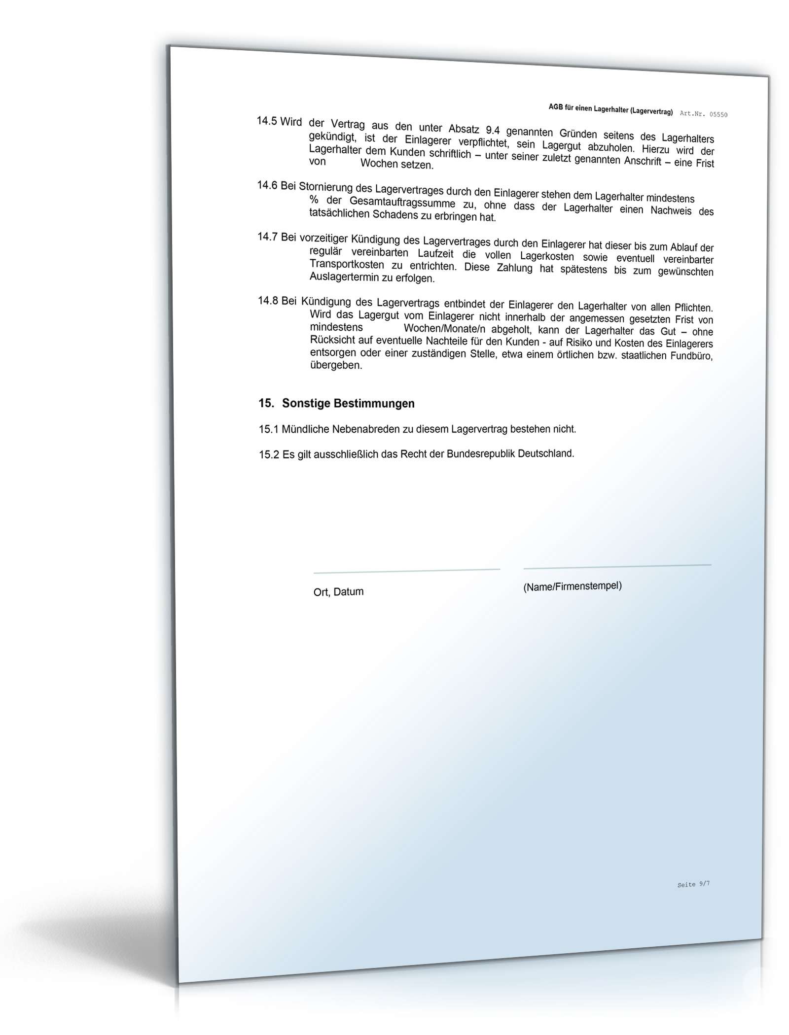 AGB Lagerhalter Word. Seite: 7