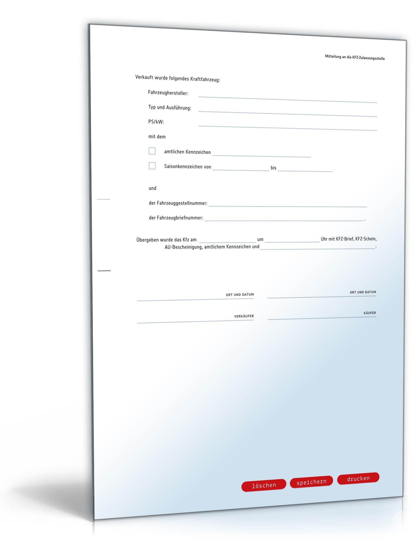 Kaufvertrag Motorrad PDF. Seite: 7