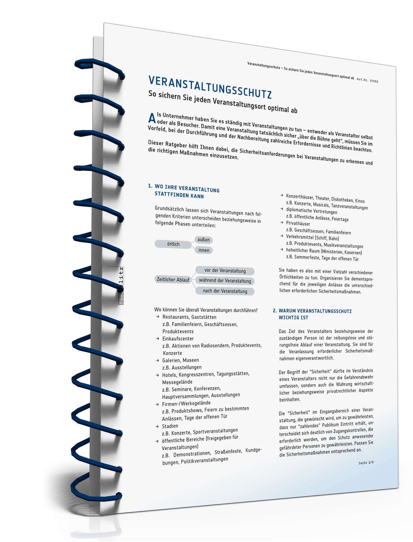 Ratgeber Veranstaltungsschutz PDF. Seite: 3