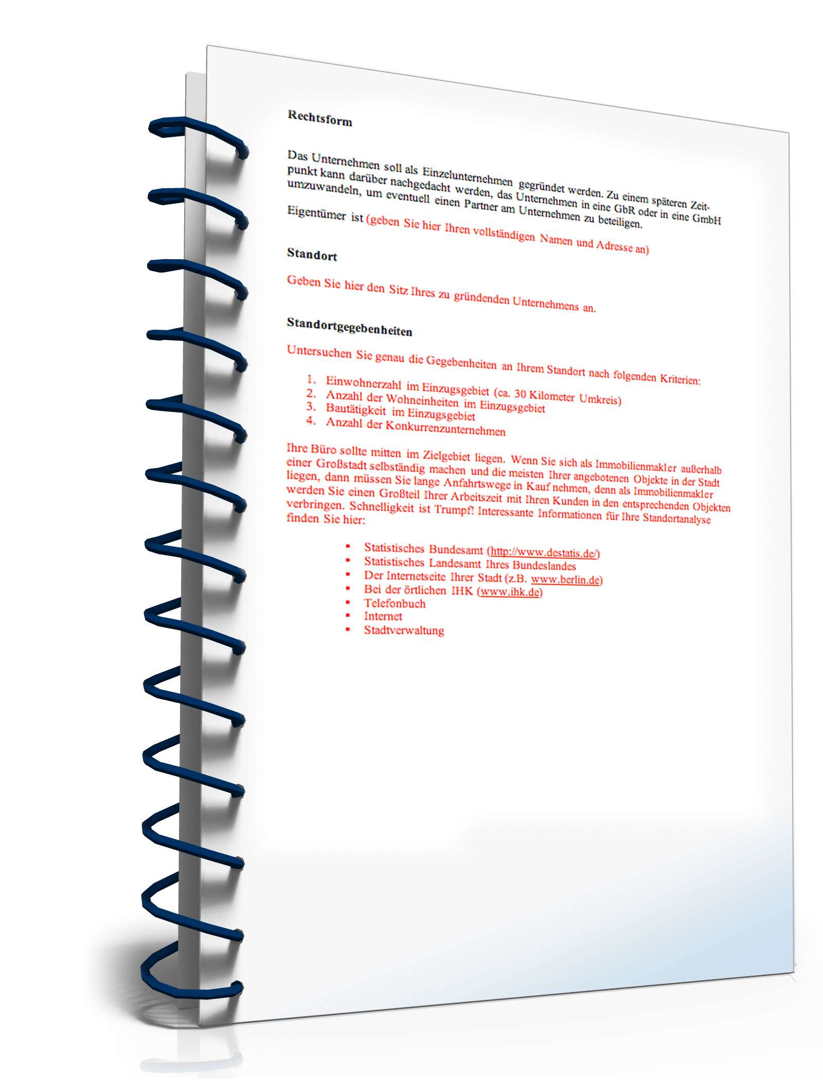 Businessplan Geschenkartikelladen von Gründerplan Excel. Seite: 5