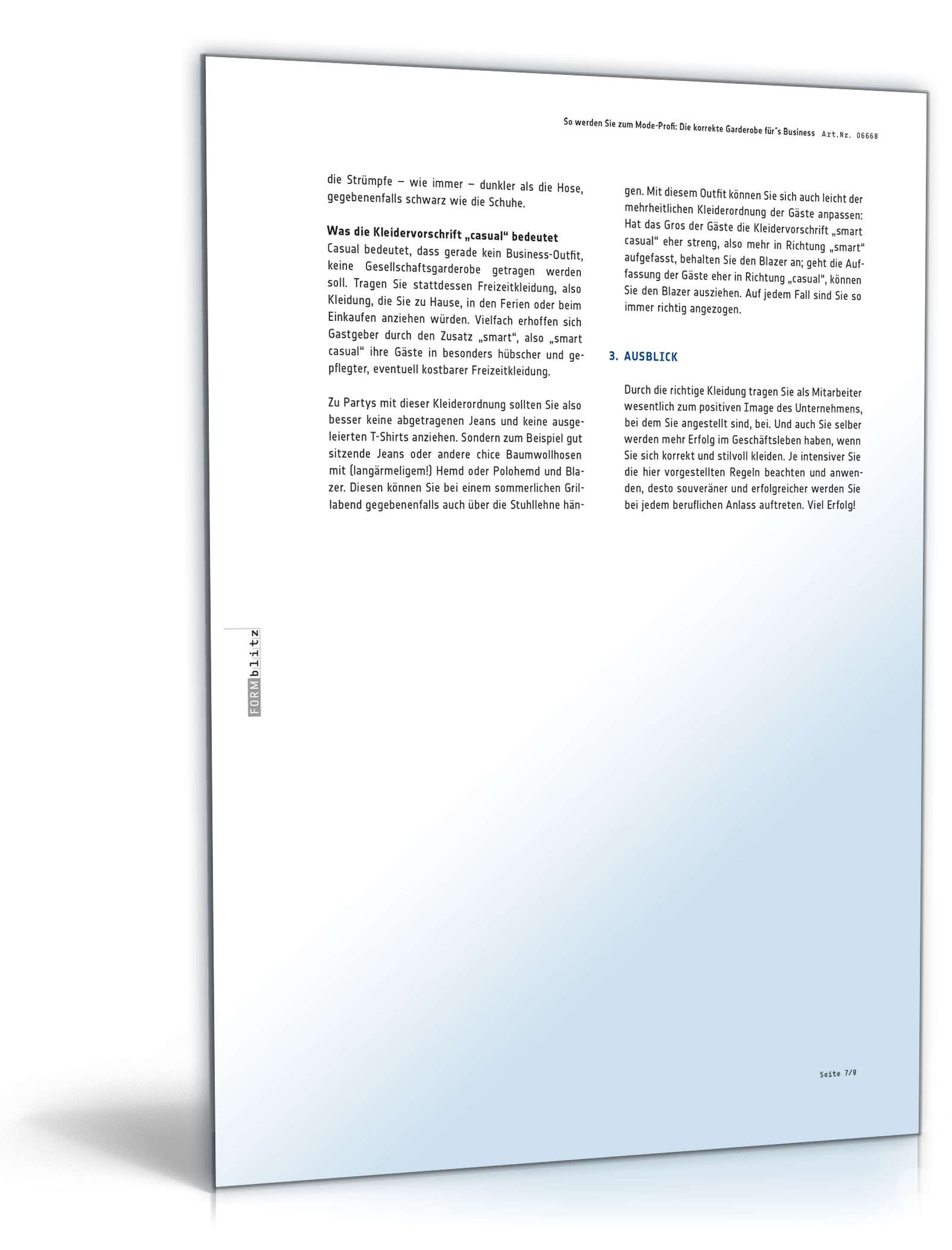 Das große Business-Knigge-Paket Excel. Seite: 14