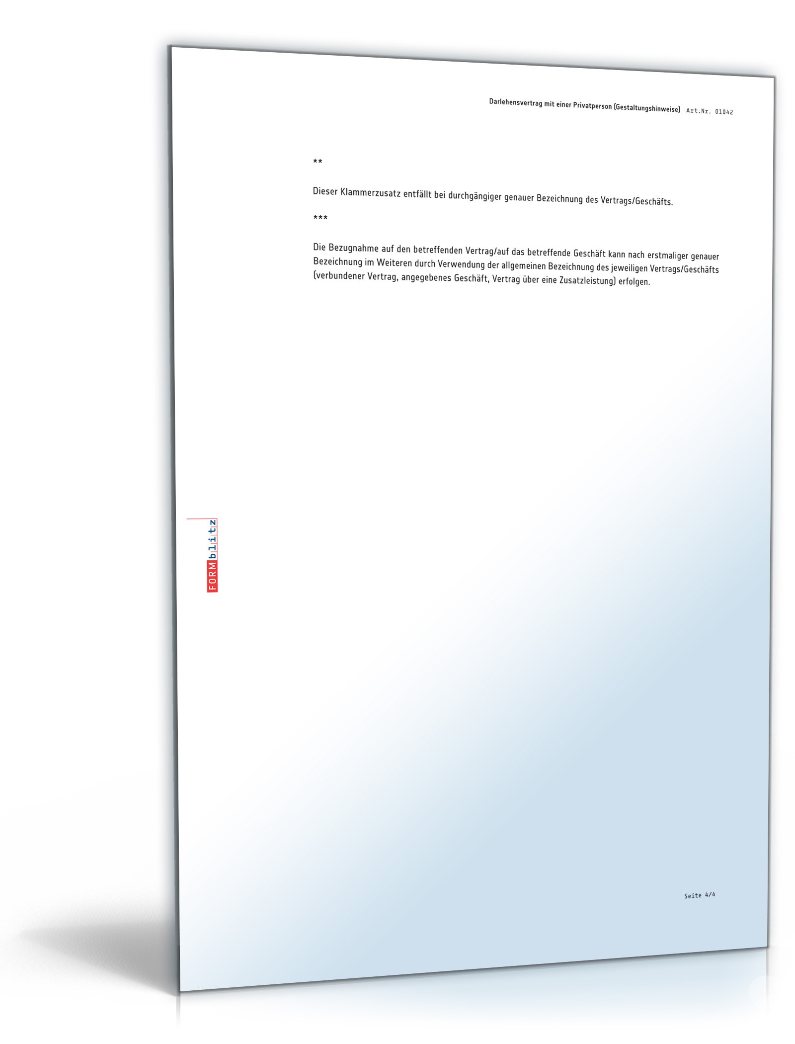 Darlehensvertrag zwischen Unternehmer und Privatperson PDF. Seite: 9