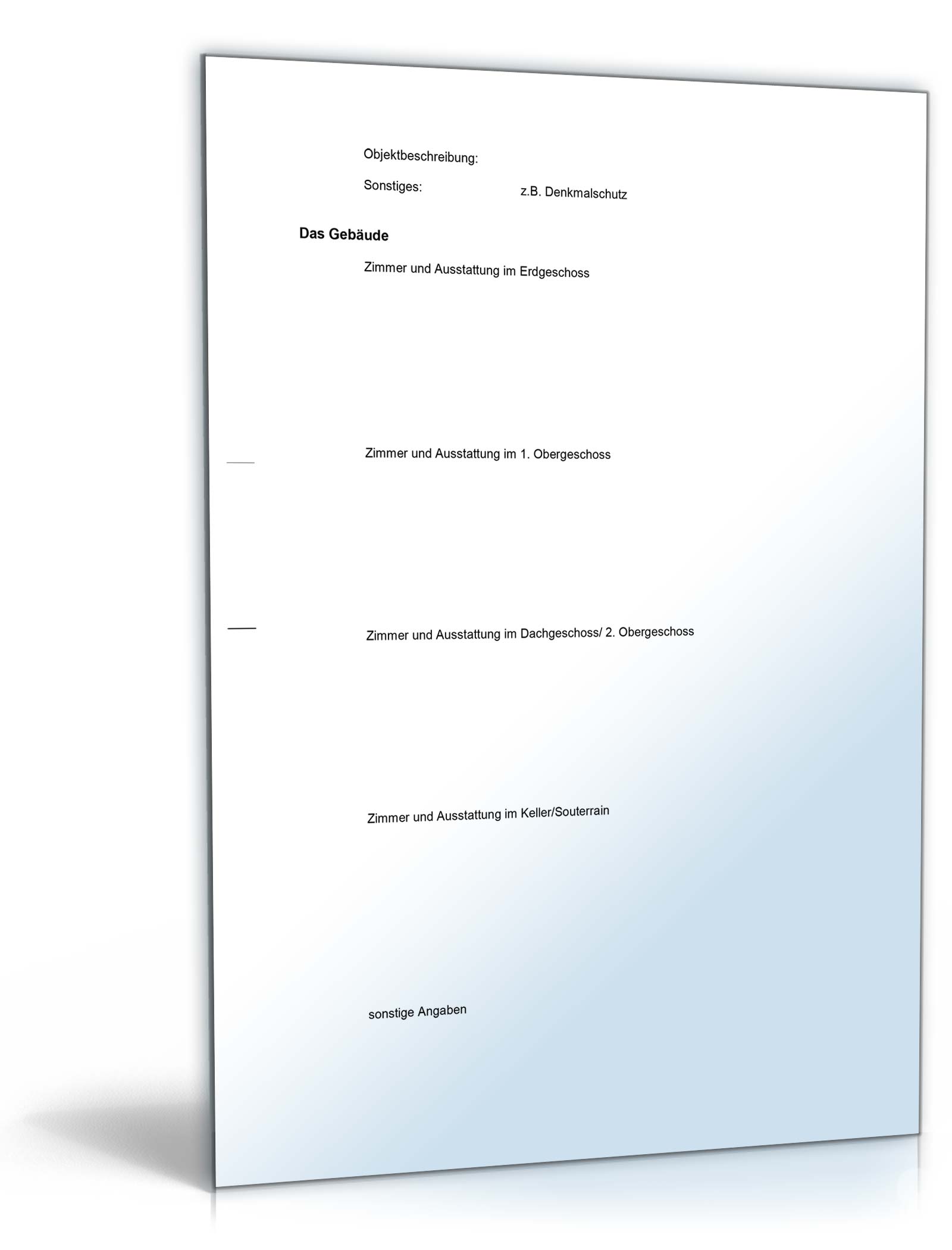 Makler-Exposé Villa Word. Seite: 2