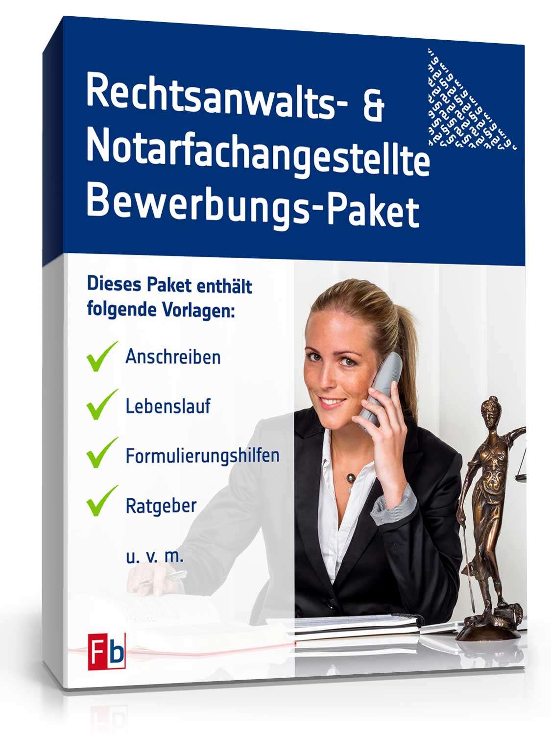 Bewerbungs-Paket Rechtsanwalts- und Notarfachangestellte Excel