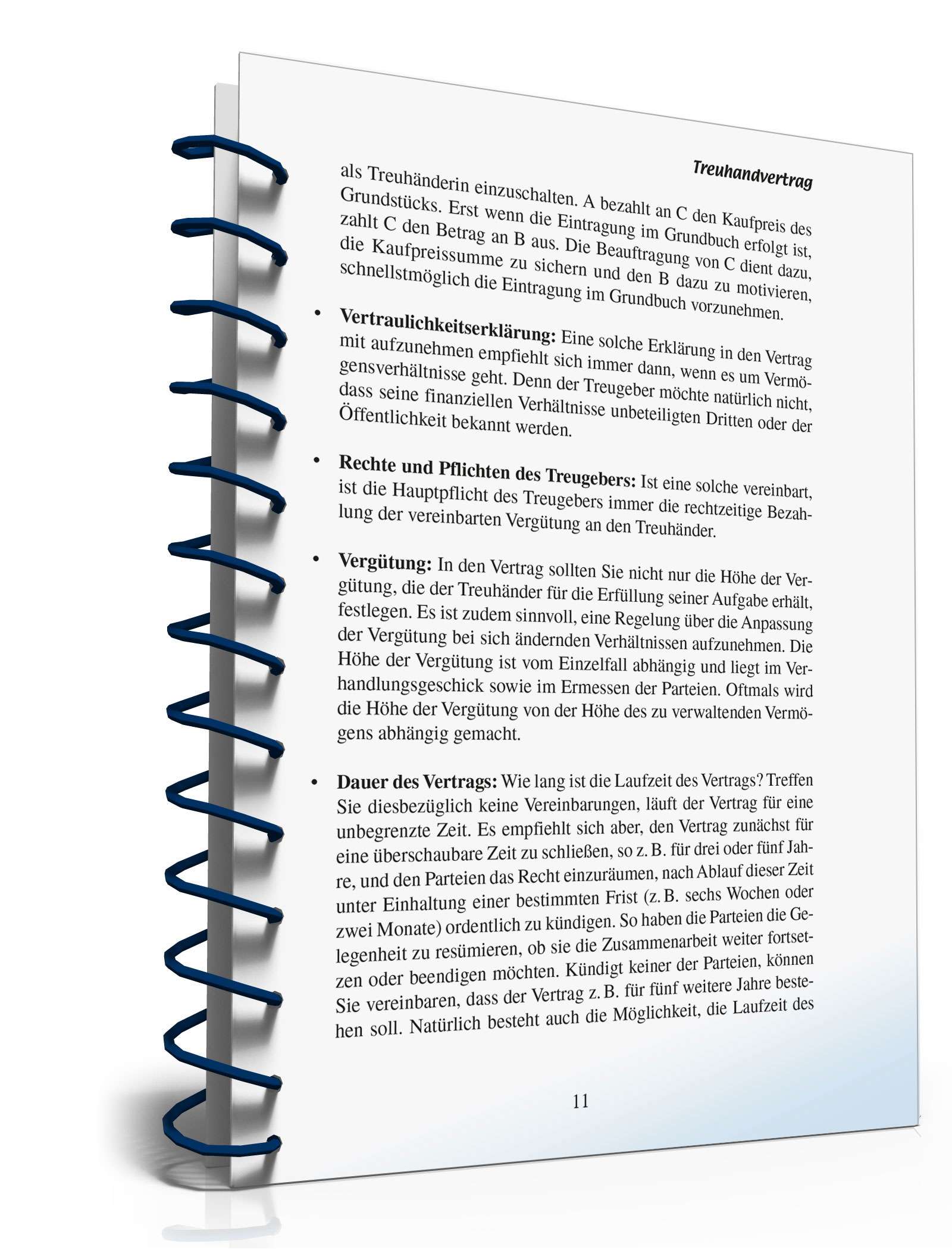 Der Treuhandvertrag PDF. Seite: 10