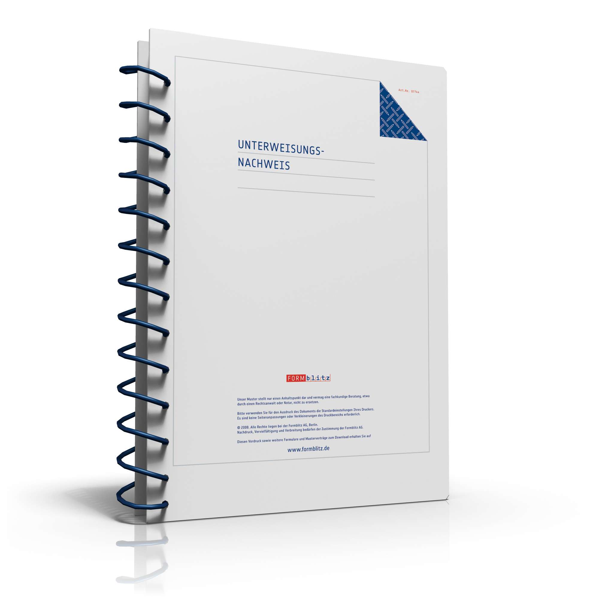 Unterweisungsnachweis PDF