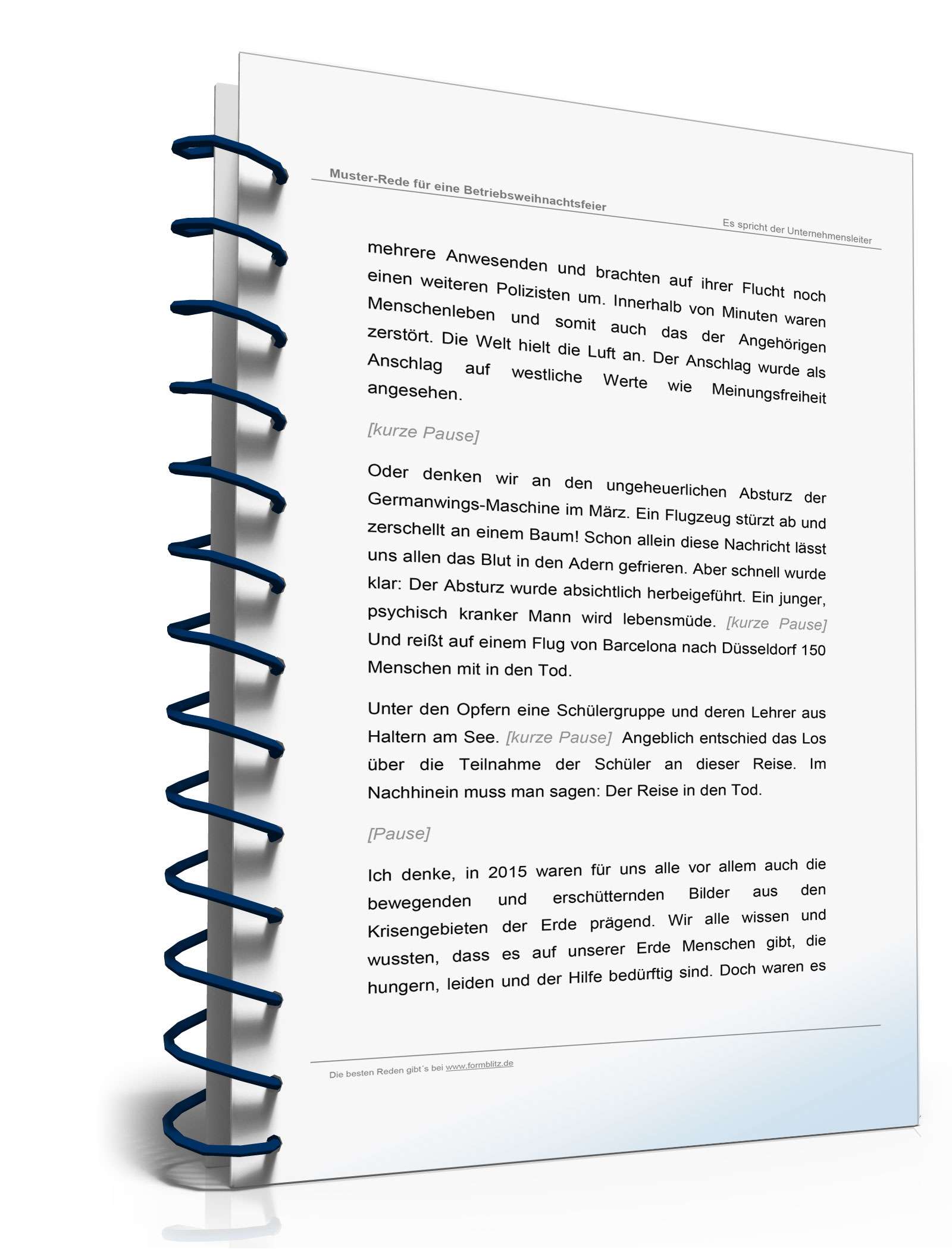 Das Weihnachtsfeier-Paket Excel. Seite: 14