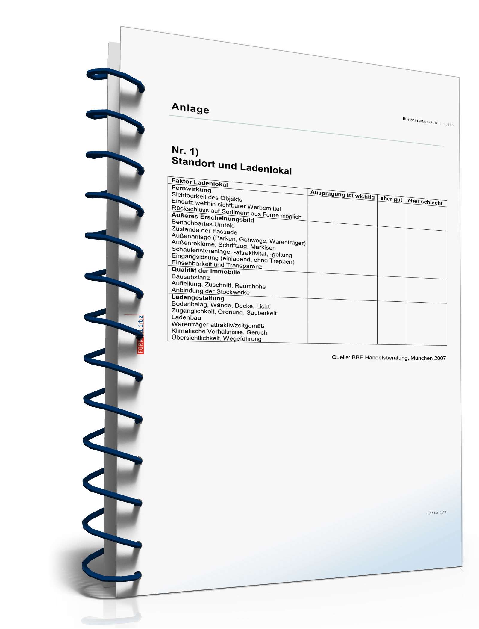 Businessplan Geschenkeladen Excel. Seite: 13
