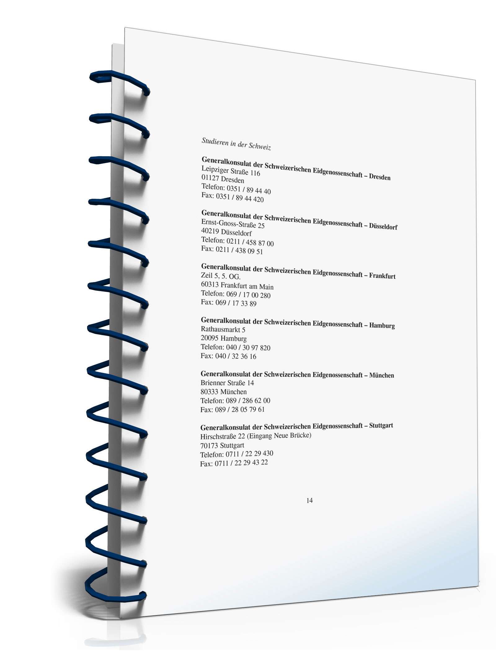 Studieren in der Schweiz PDF. Seite: 12