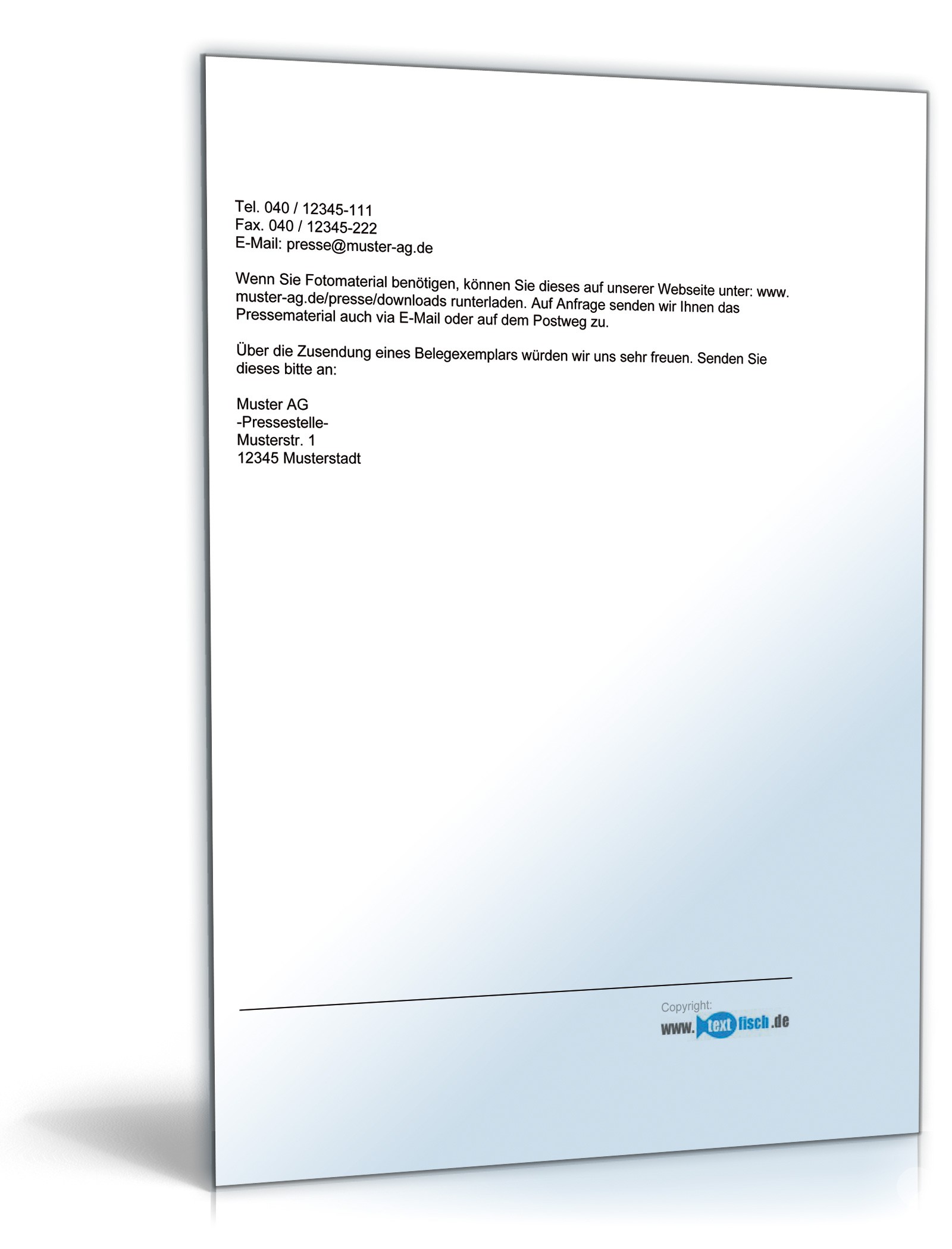 Pressemitteilung über ein positives Geschäftsergebnis PDF. Seite: 2