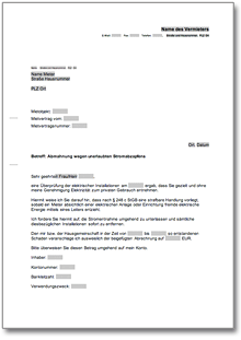 Herausgabe Vermieterpfandrecht Gegenstände Word