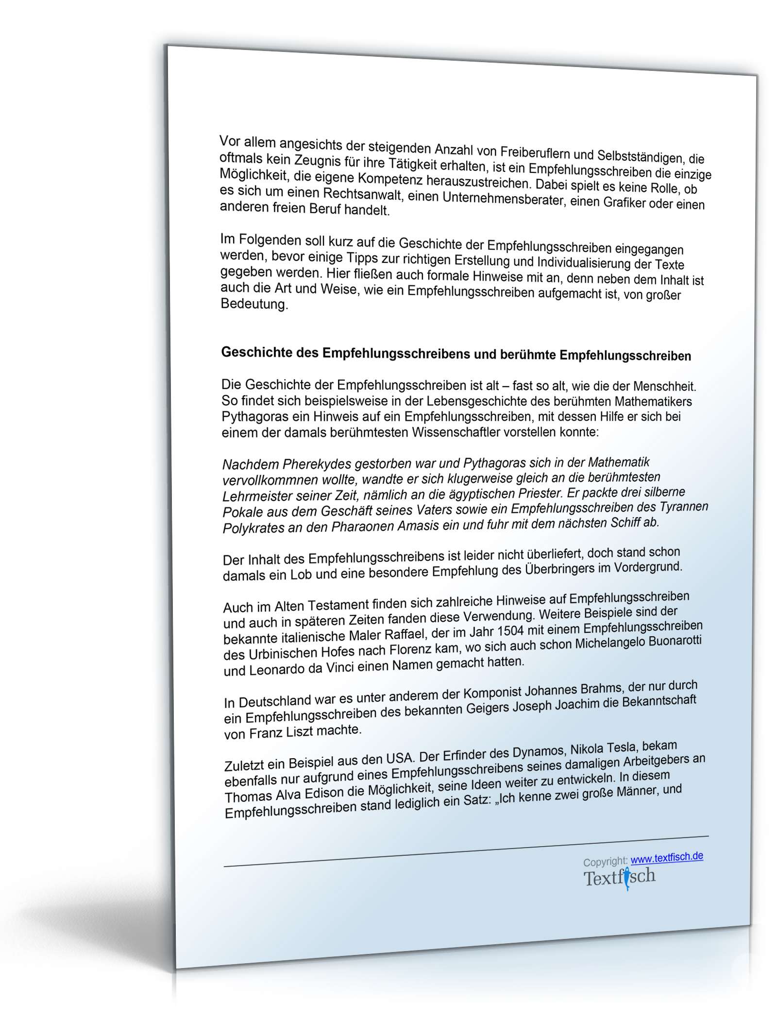 Referenzschreiben für ein Catering Word. Seite: 3