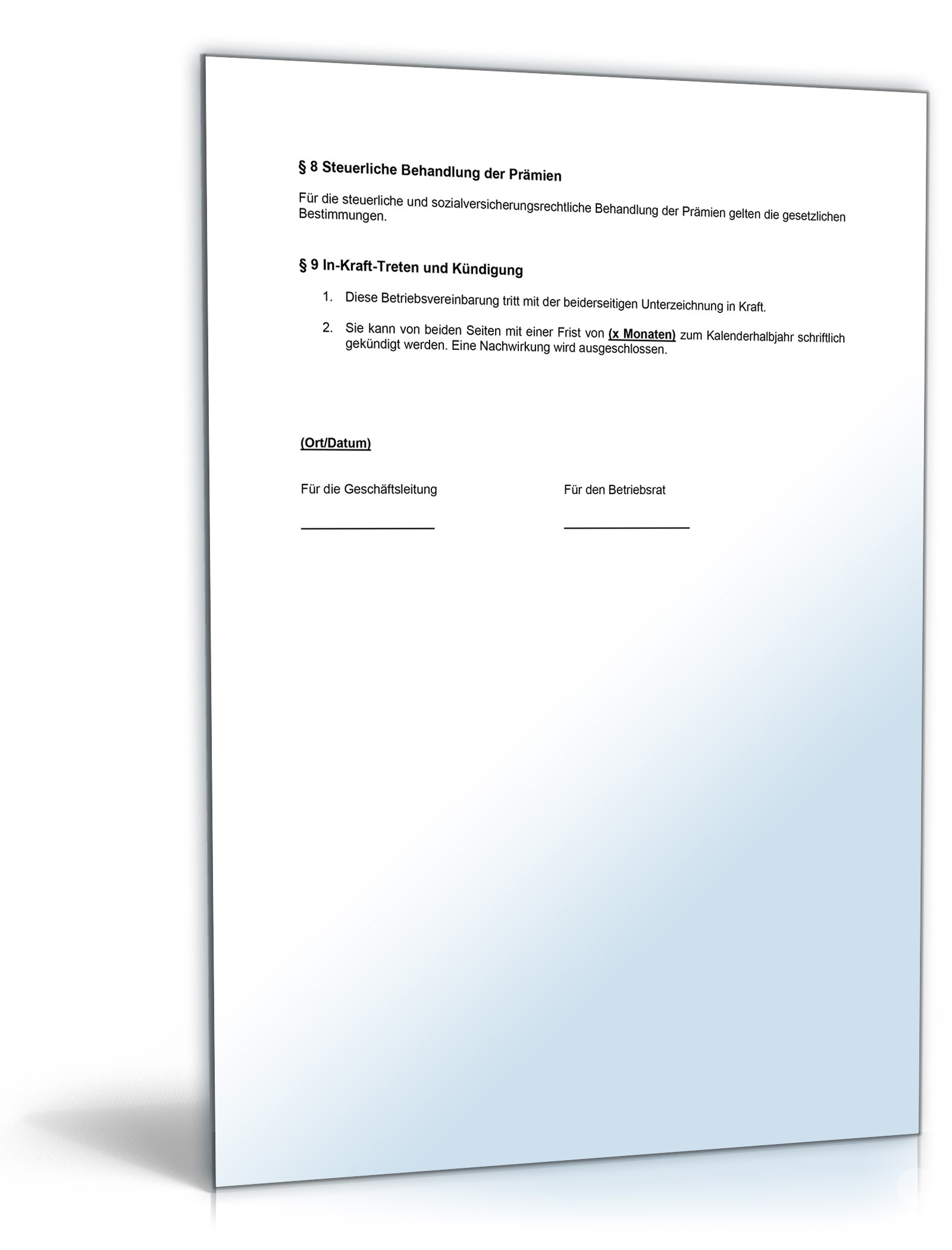 Betriebsvereinbarung Vorschlagswesen PDF. Seite: 3