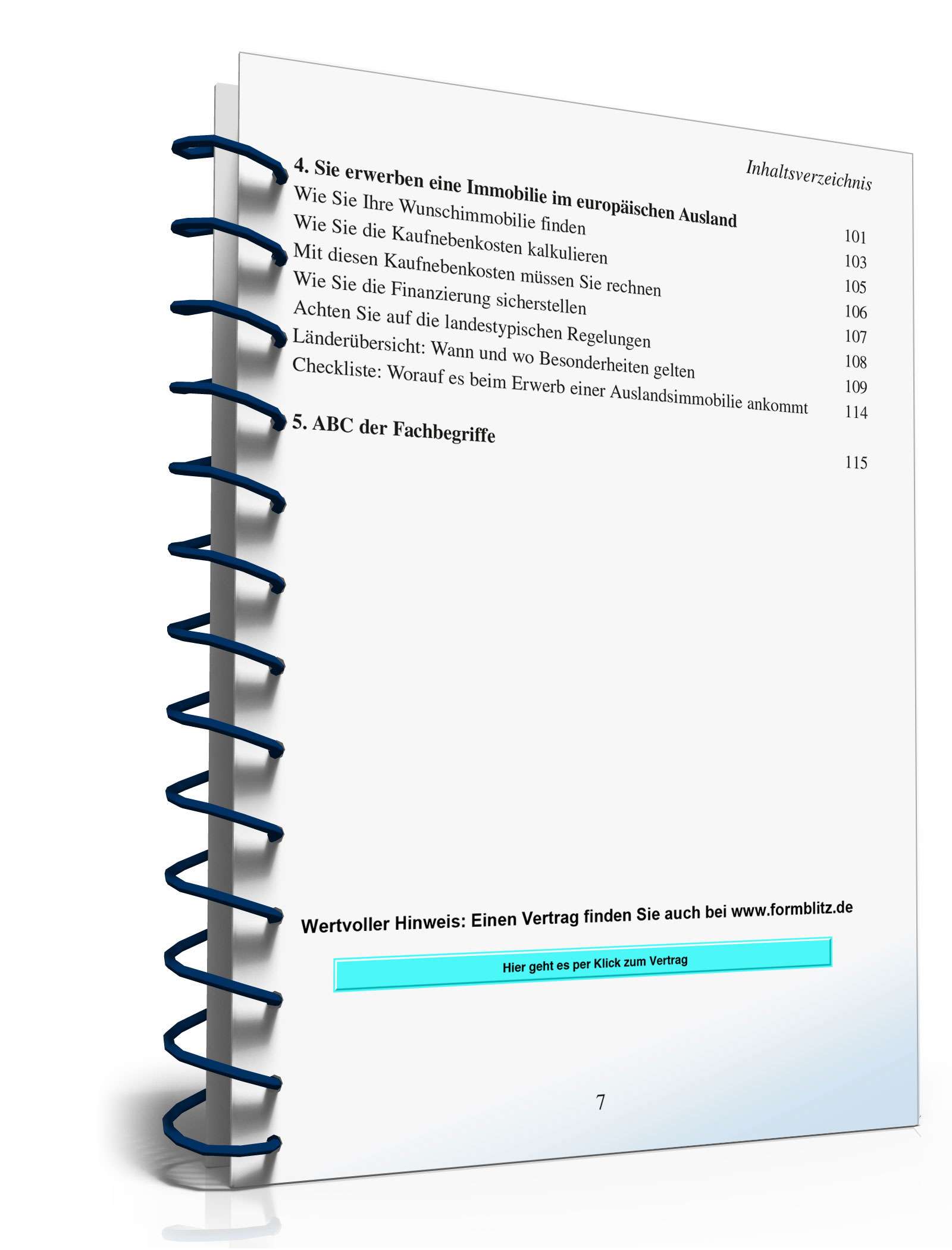 Ratgeber Immobilien-Kaufvertrag PDF. Seite: 5
