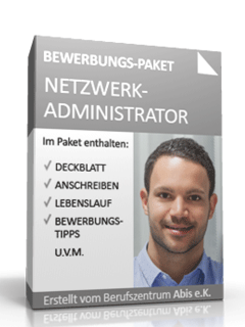 Bewerbungs-Paket Netzwerkadministrator  Excel