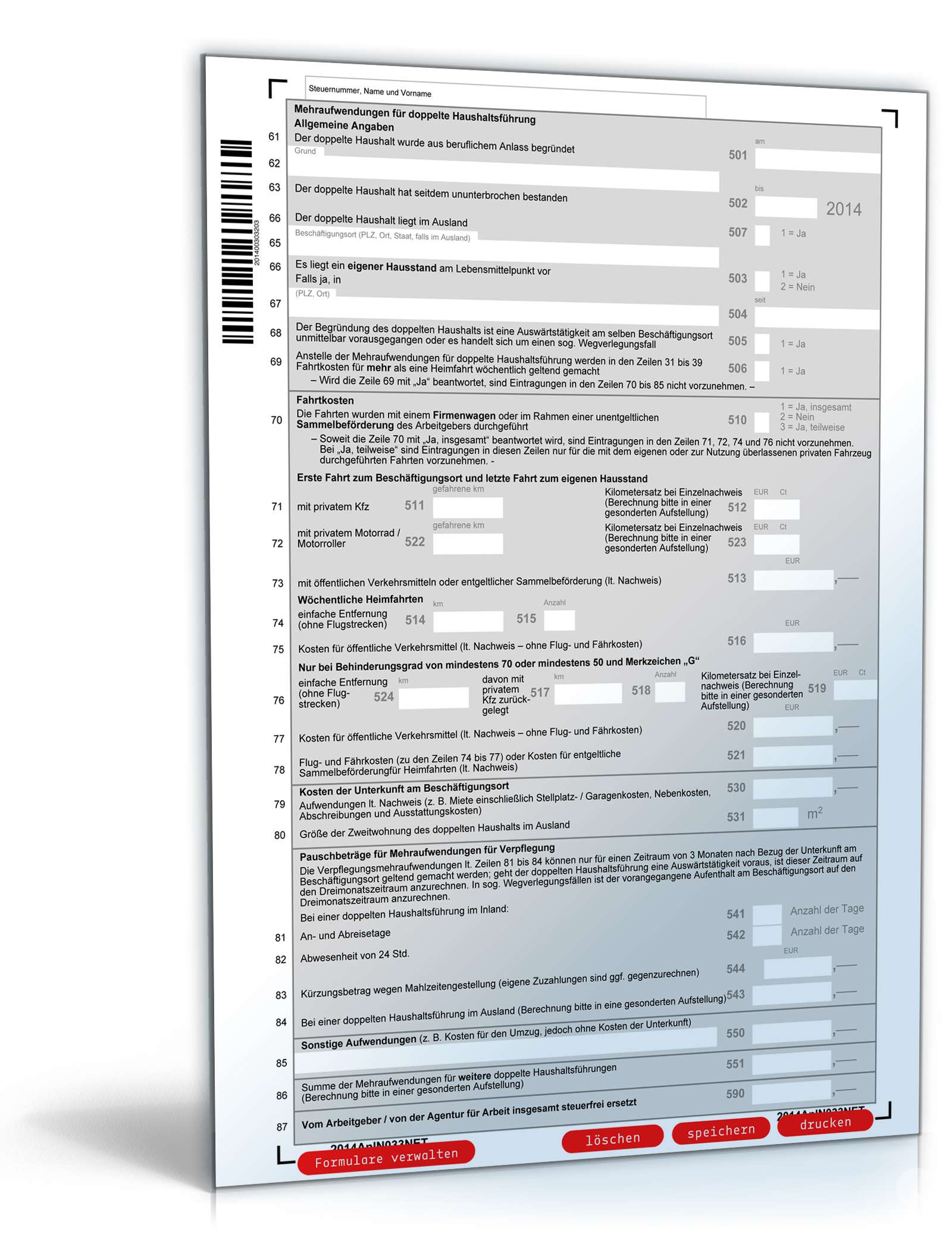 Anlage N 2014 PDF. Seite: 3