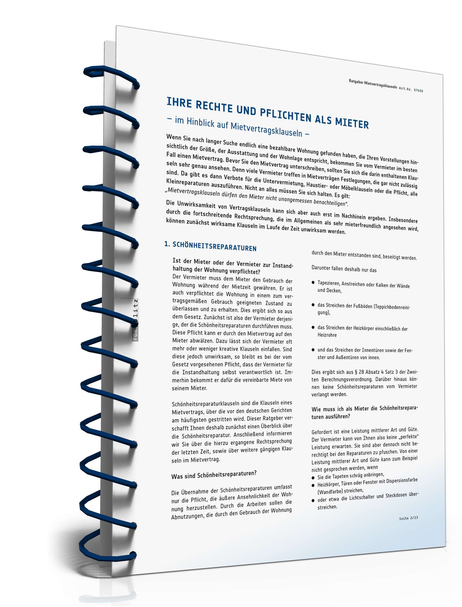 Ratgeber Mietvertragsklauseln  PDF. Seite: 3