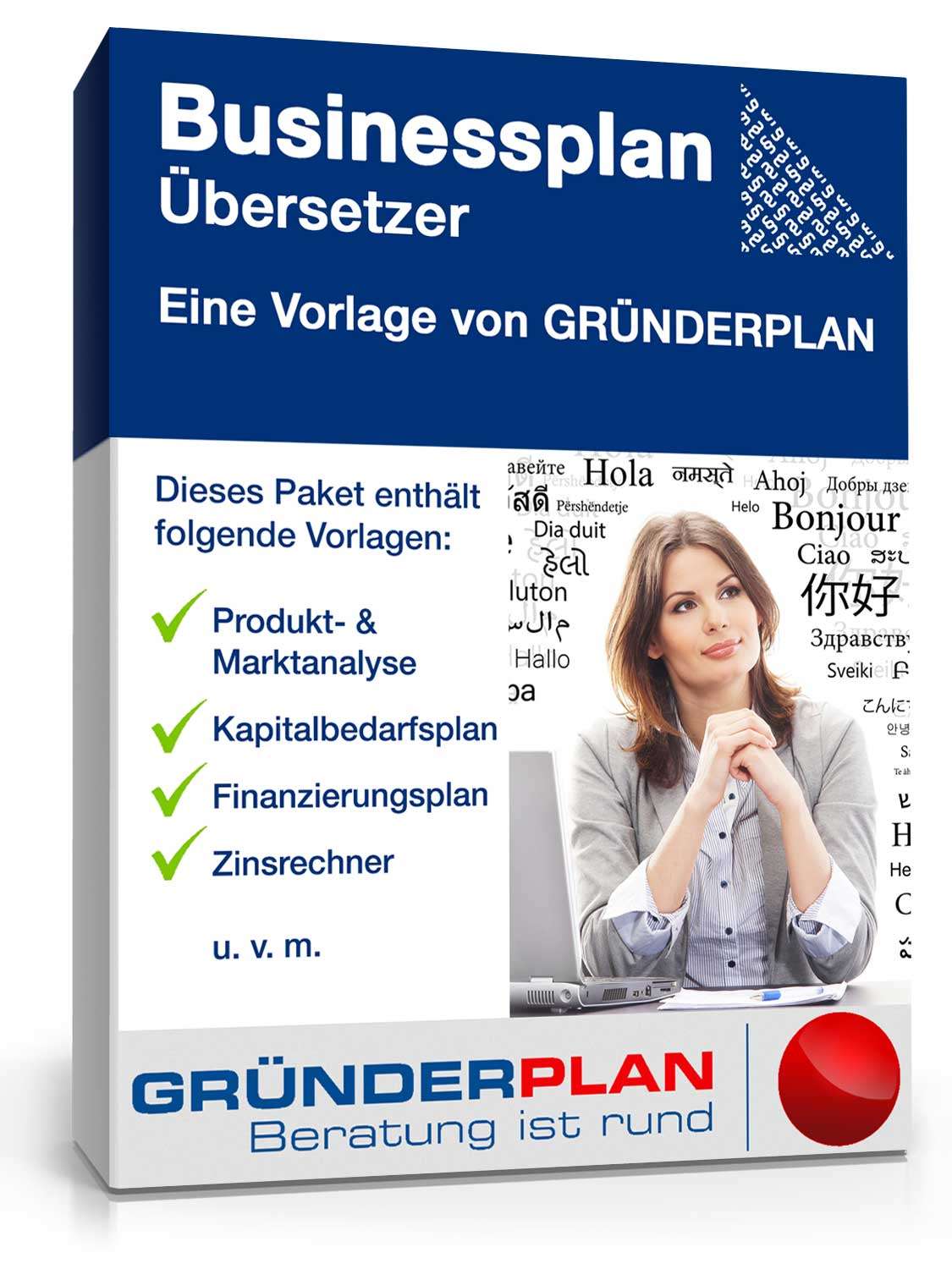 Businessplan Übersetzer von Gründerplan Excel