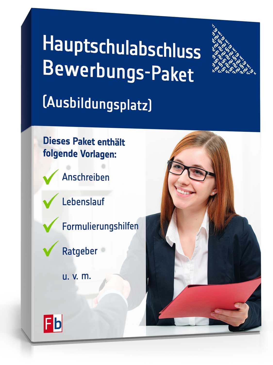 Bewerbungs-Paket Hauptschulabschluss Ausbildungsplatz Excel