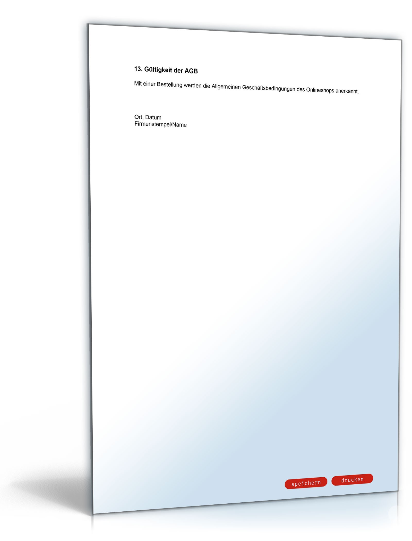 AGB Internethandel zwischen Unternehmern PDF. Seite: 4