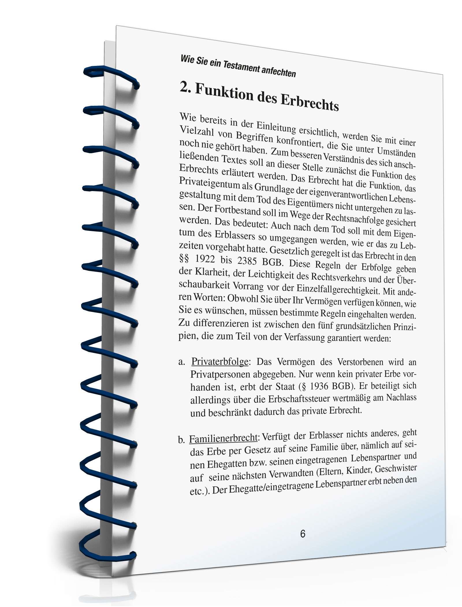 Ratgeber Anfechtung Testament PDF. Seite: 6