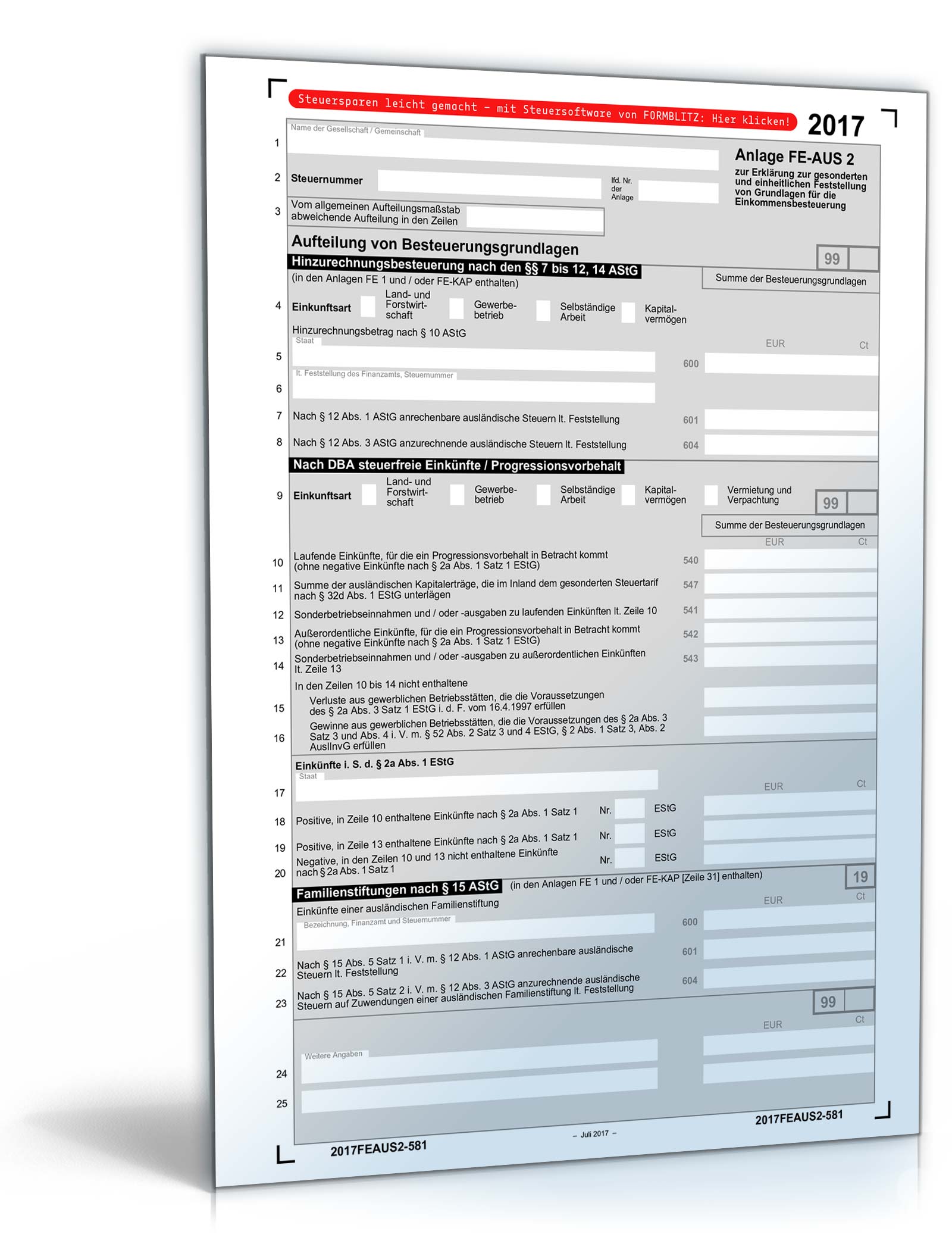 Anlage FE-AUS 2 2017 PDF