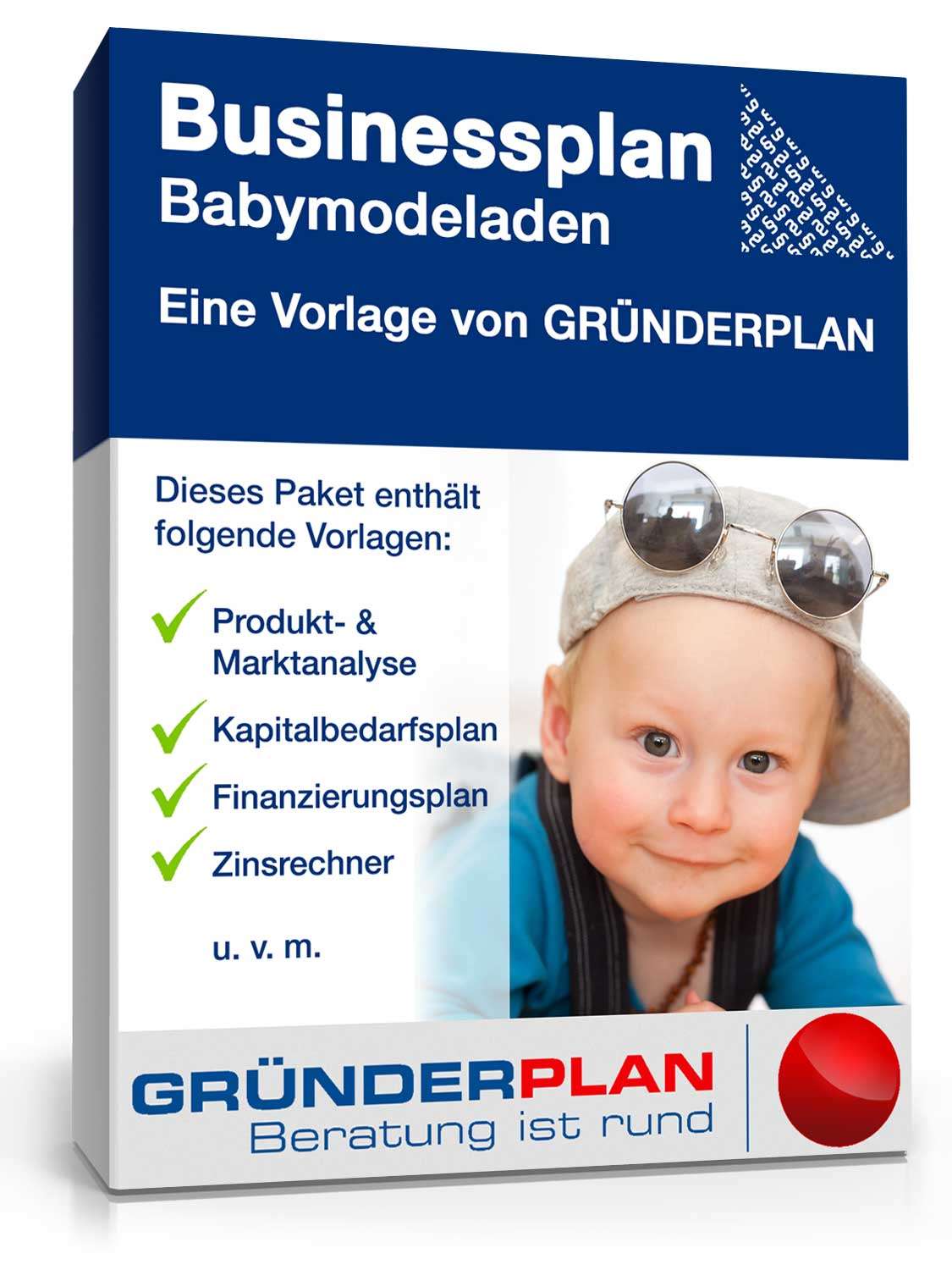 Businessplan Babymodeladen von Gründerplan Excel