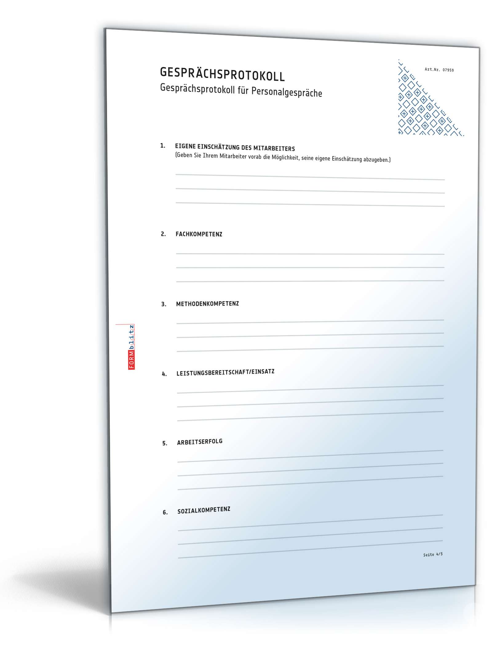 Mitarbeiterbeurteilung PDF. Seite: 4