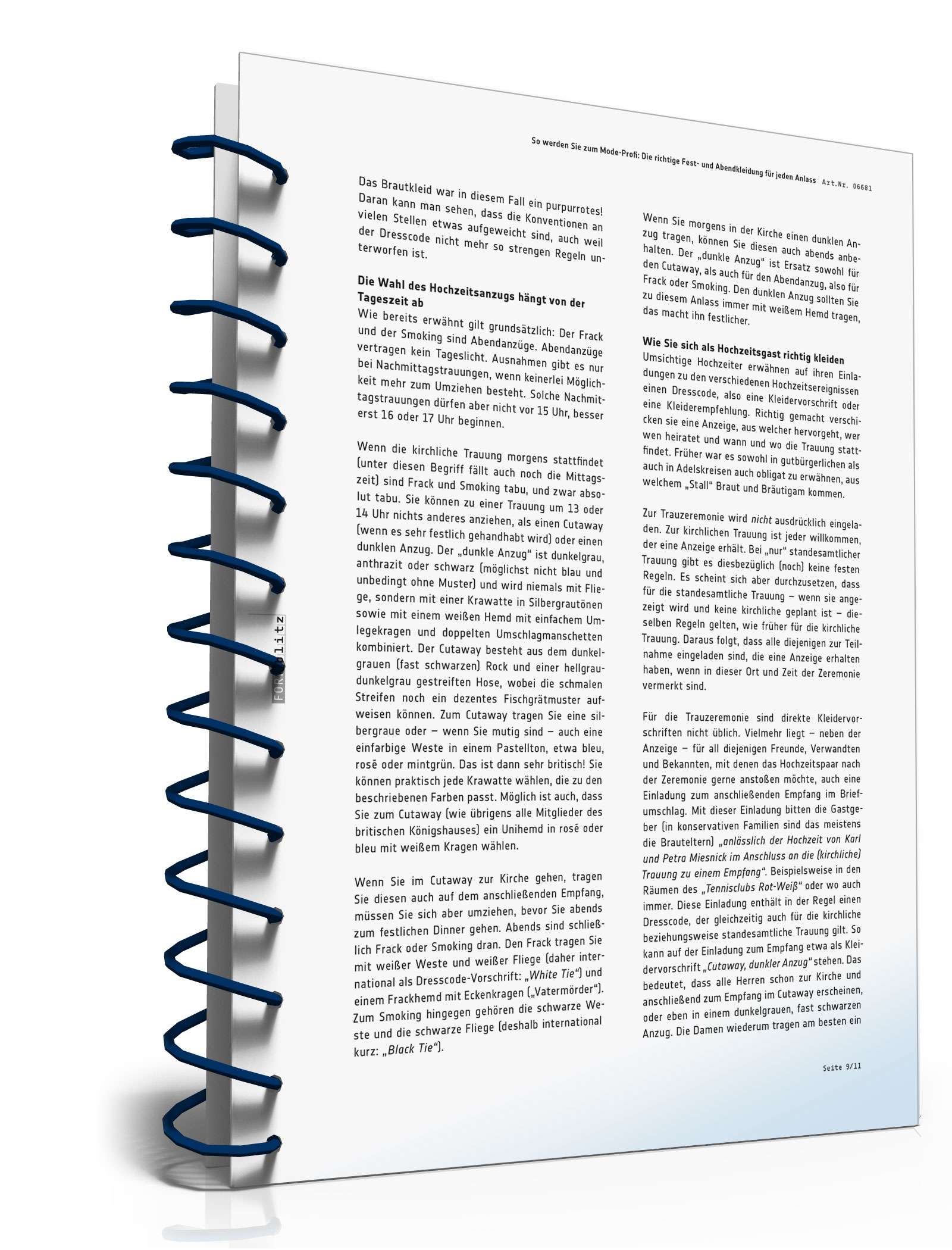 Ratgeber Mode-Profi Fest-/Abendkleidung PDF. Seite: 10