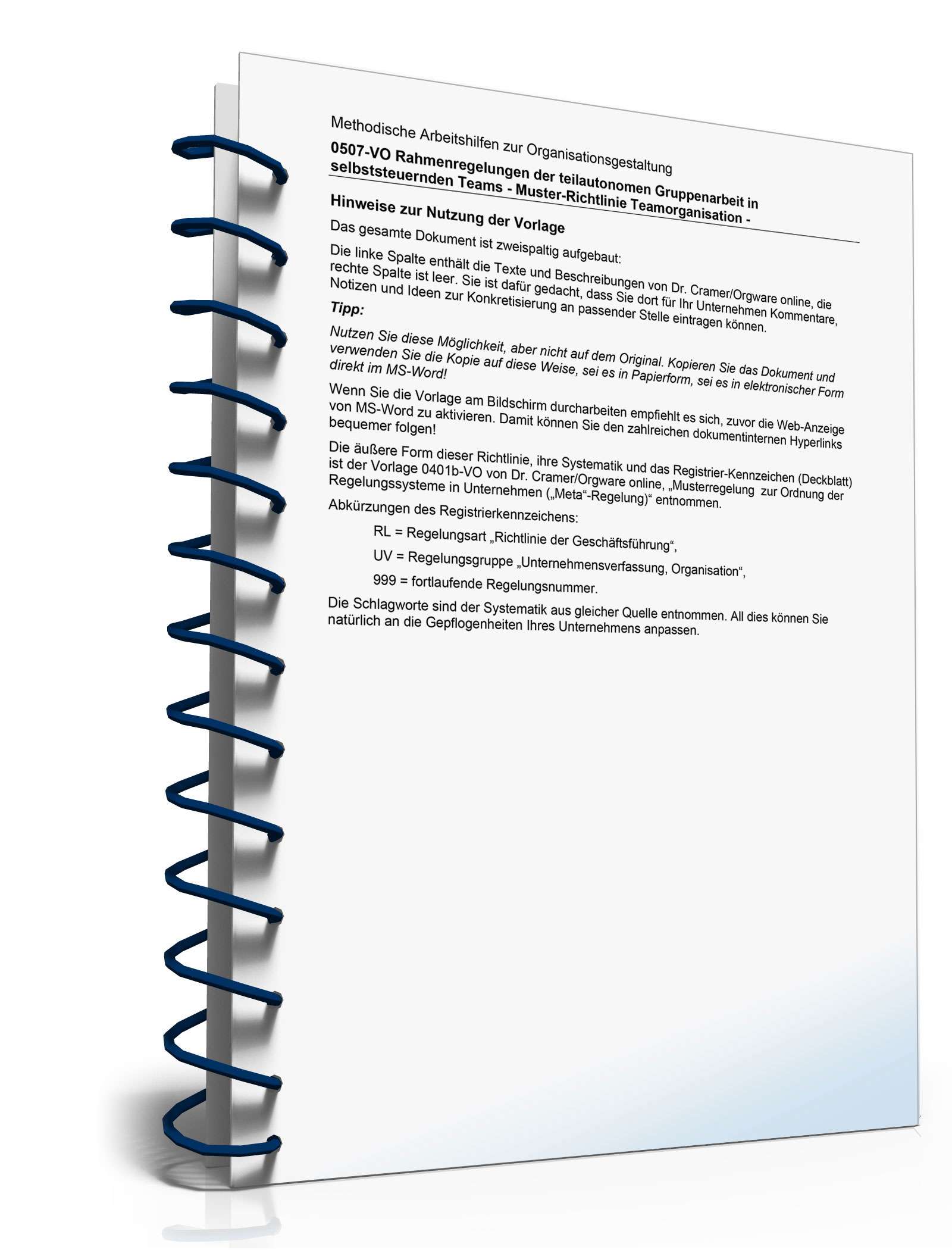 Teilautonome Gruppenarbeit in selbststeuernden Teams Word. Seite: 2