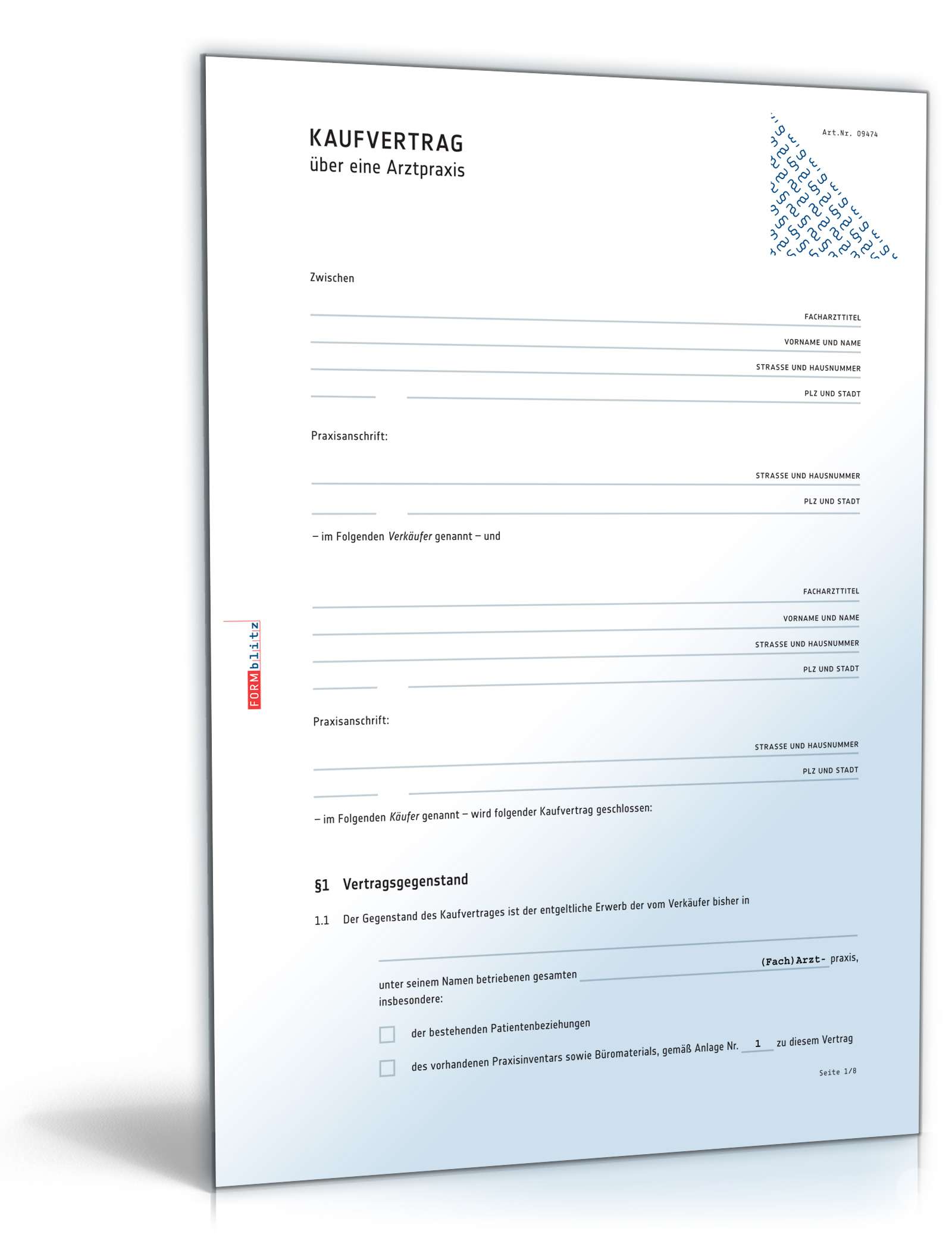 Kaufvertrag Praxis PDF