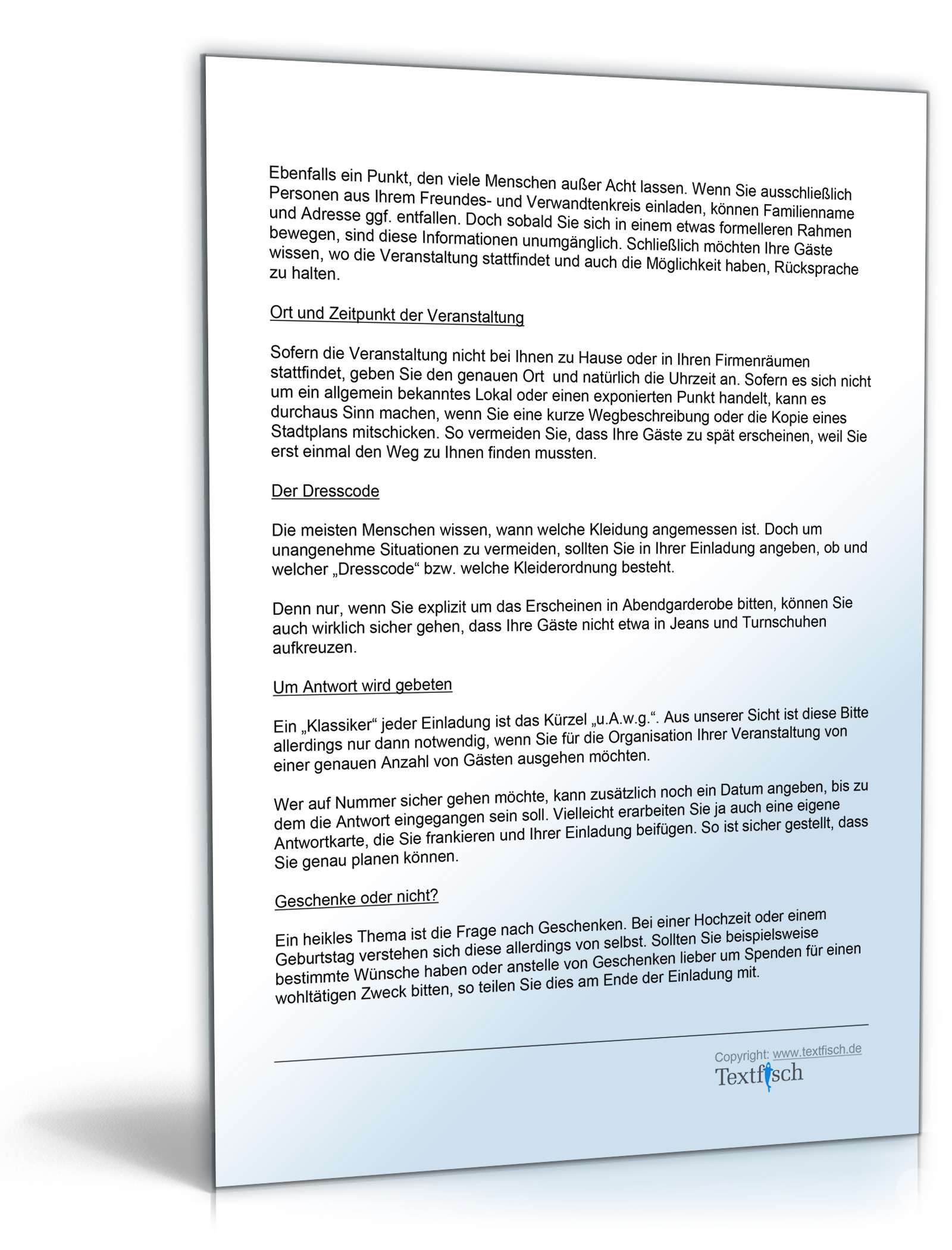 Einladung Taufe Word. Seite: 4