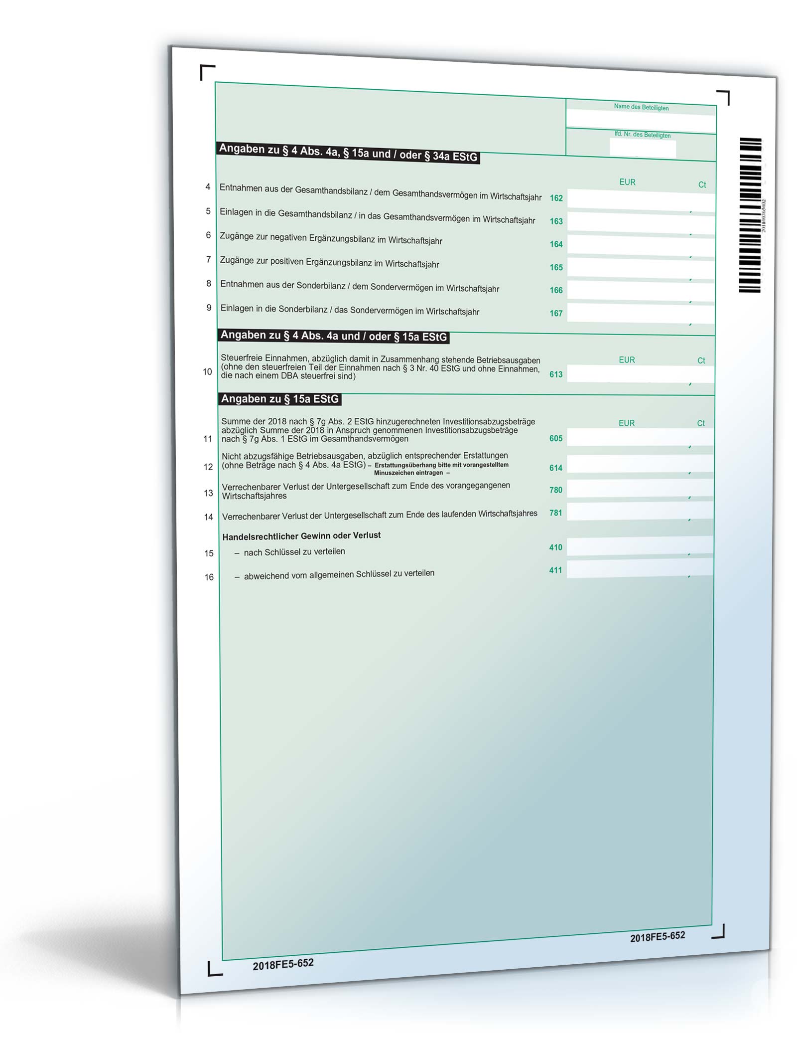 Anlage FE 5 2018 PDF. Seite: 2